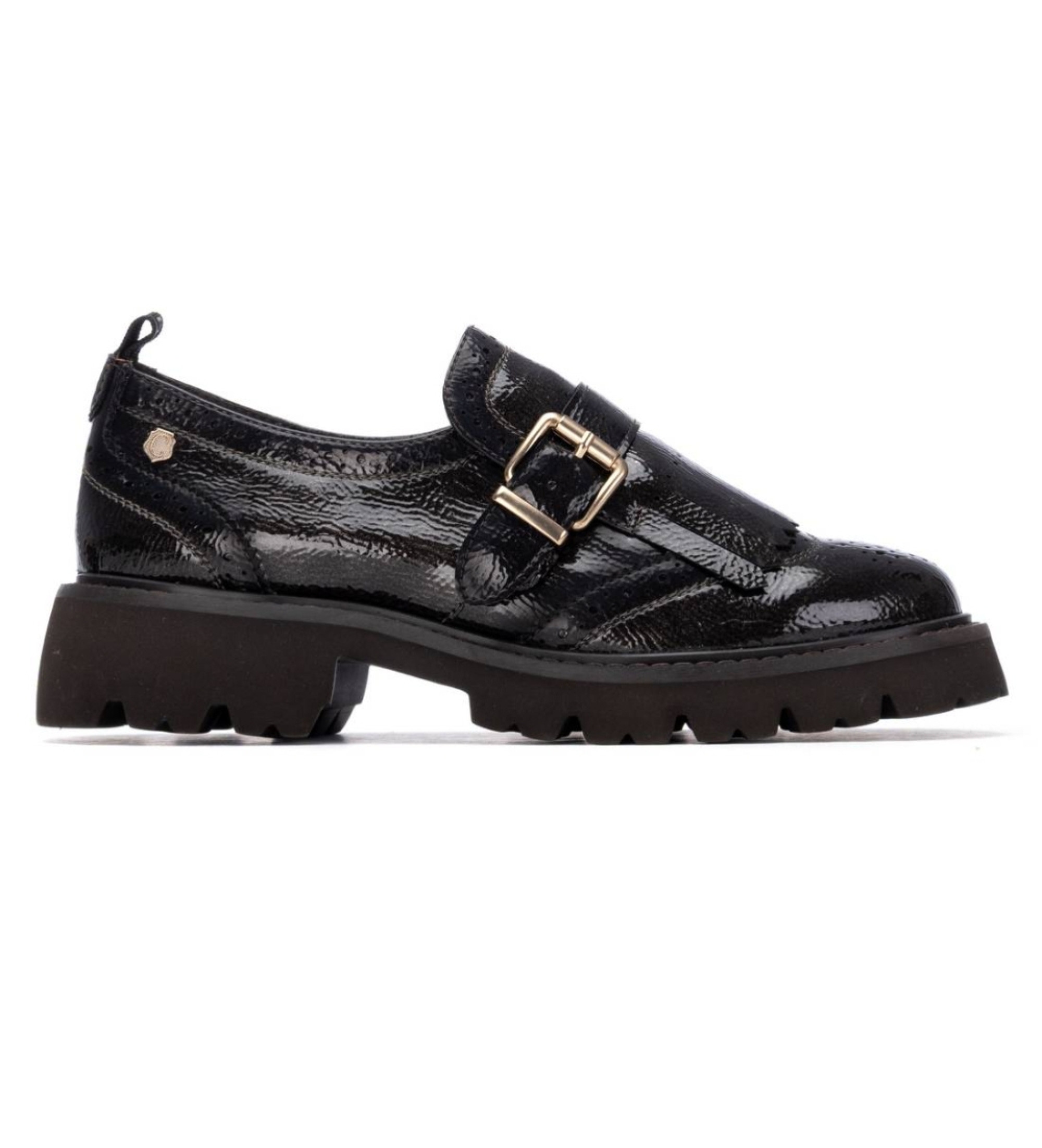Carmela für Damen. 16259402-GRIS Lederschuhe 162594 dunkelgrau (41), Wohnung, Keine, Lässig
