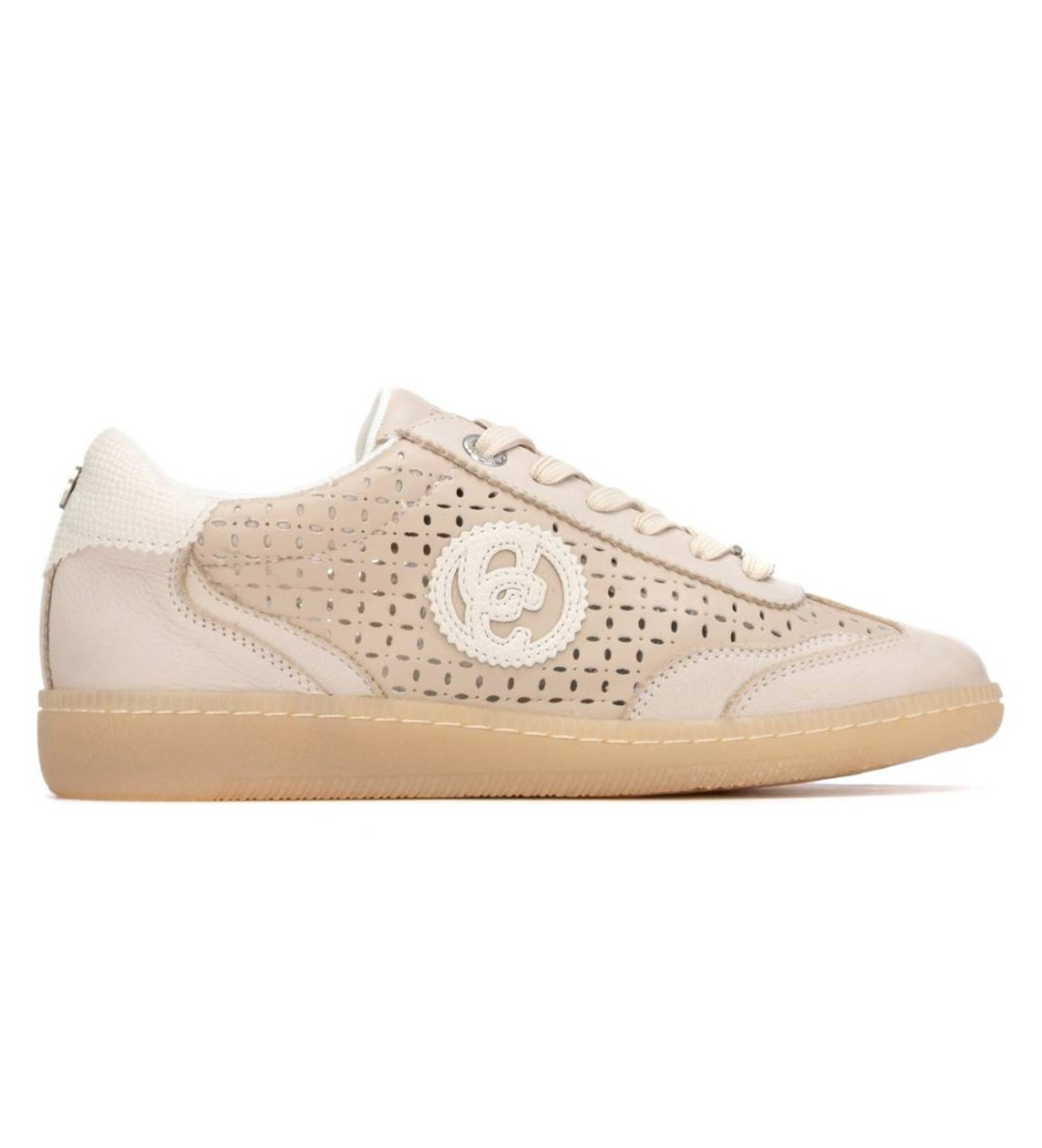 Carmela für Damen. 16312003-BEIGE Turnschuhe 163120 beige (36), Wohnung, Schnürsenkel, Lässig