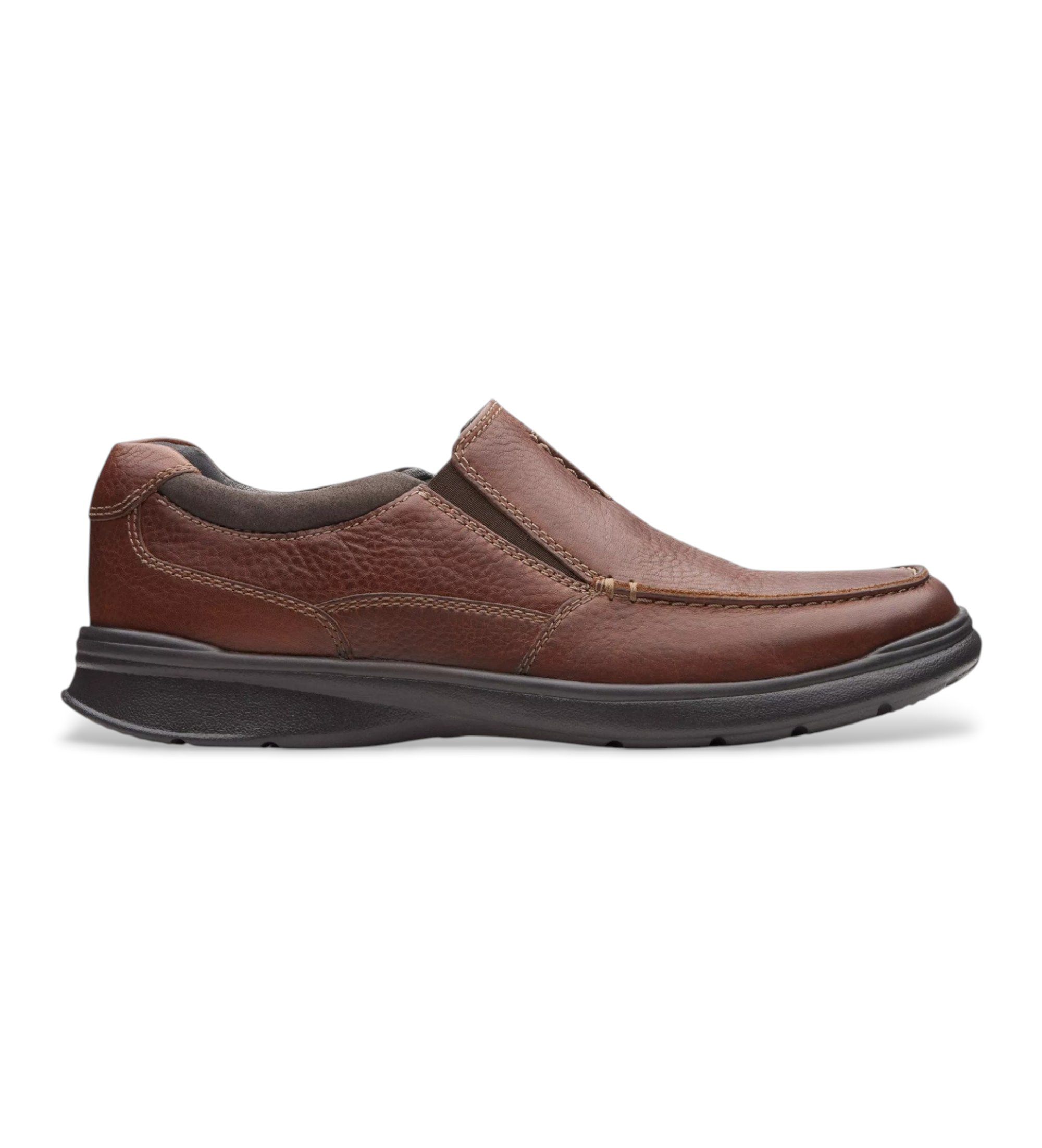 Clarks für Herren. 26131566 Cotrell Free braune Lederschuhe (41), Wohnung, Keine, Lässig