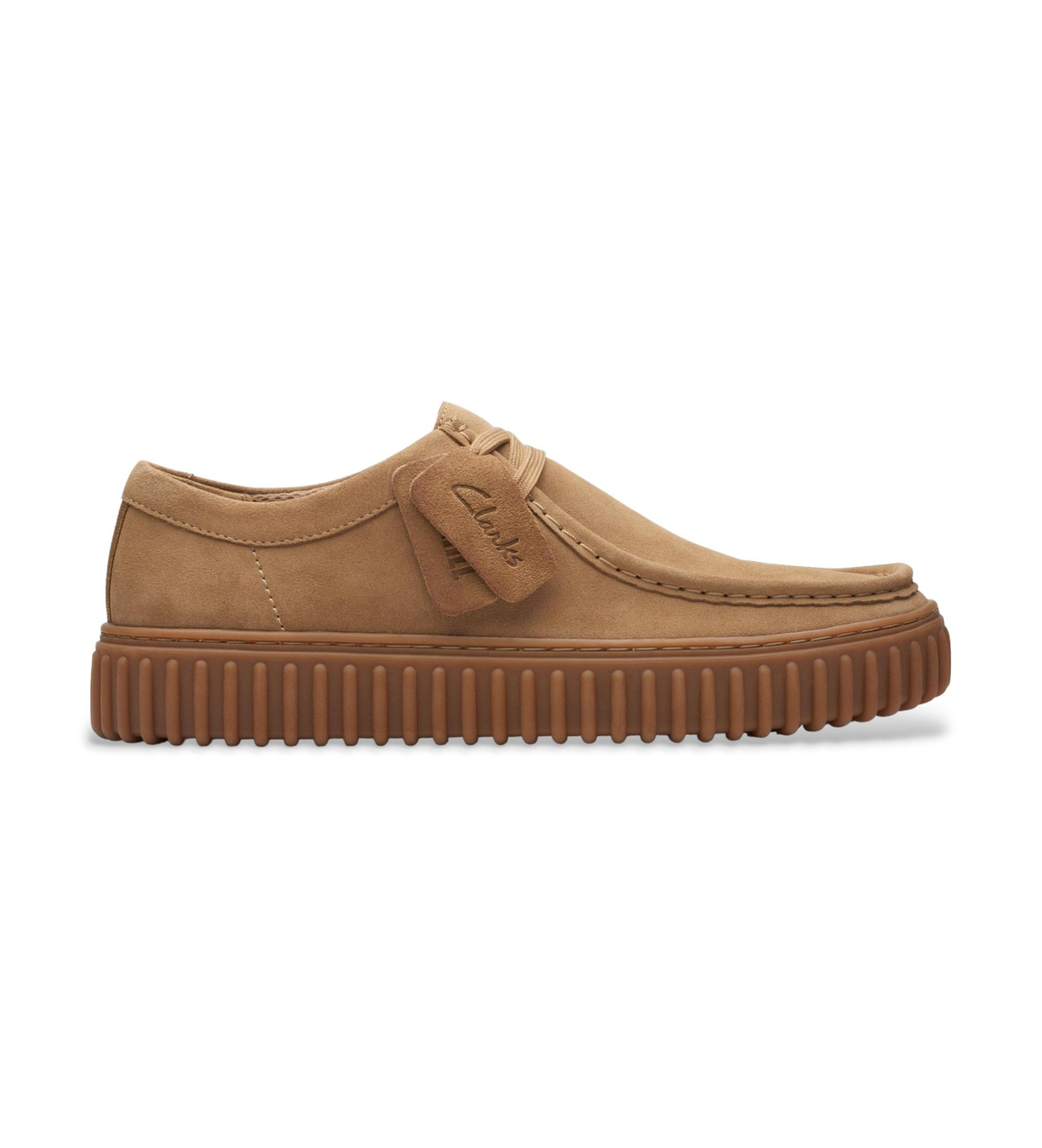 Clarks für Herren. 26173471 Lederschuhe Torhill Lo braun (44), Wohnung, Schnürsenkel, Lässig