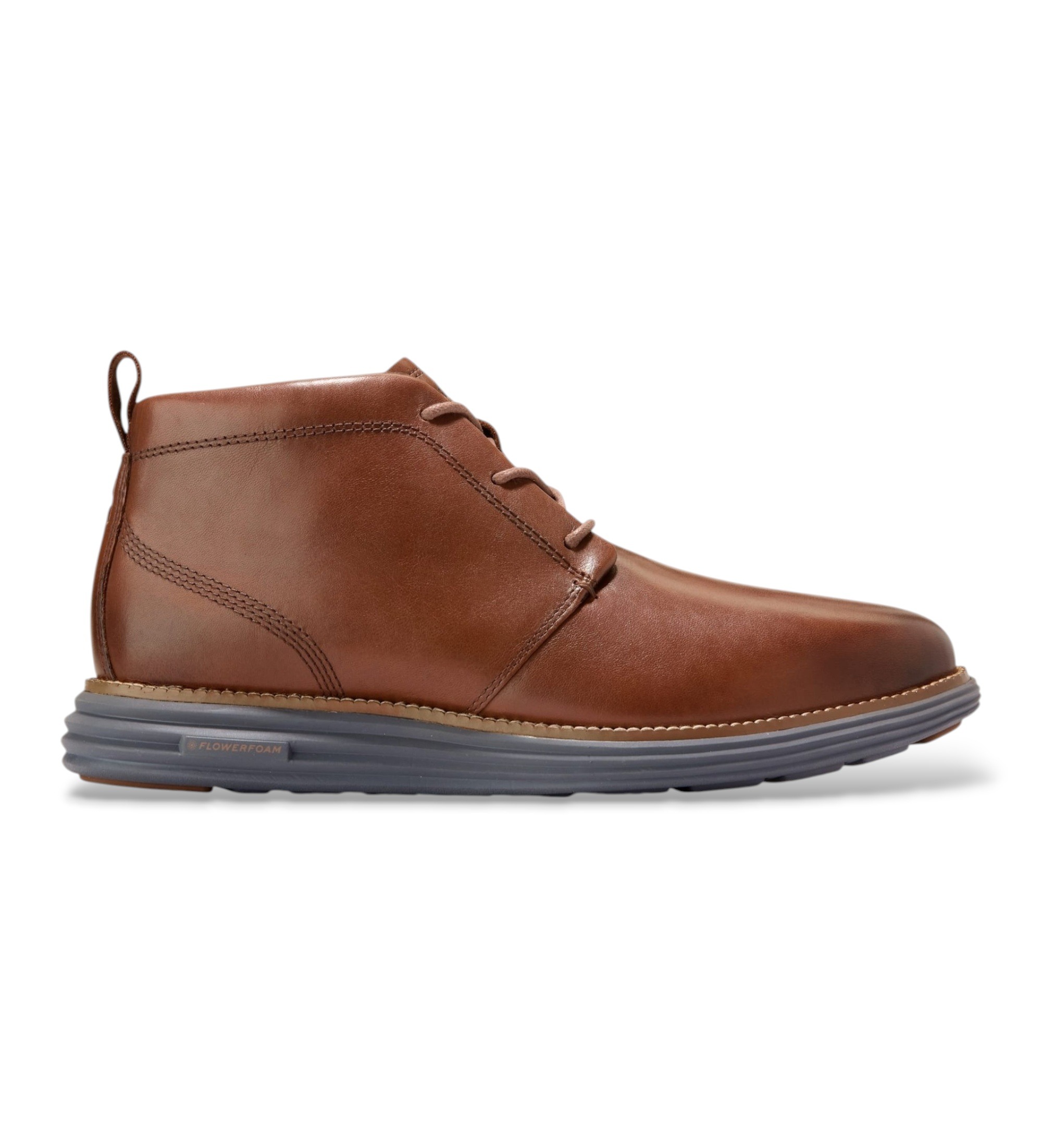 Cole Haan für Herren. C38686 Grand Remastered Stiefeletten aus original Leder in Braun (44), Wohnung, Schnürsenkel, Lässig