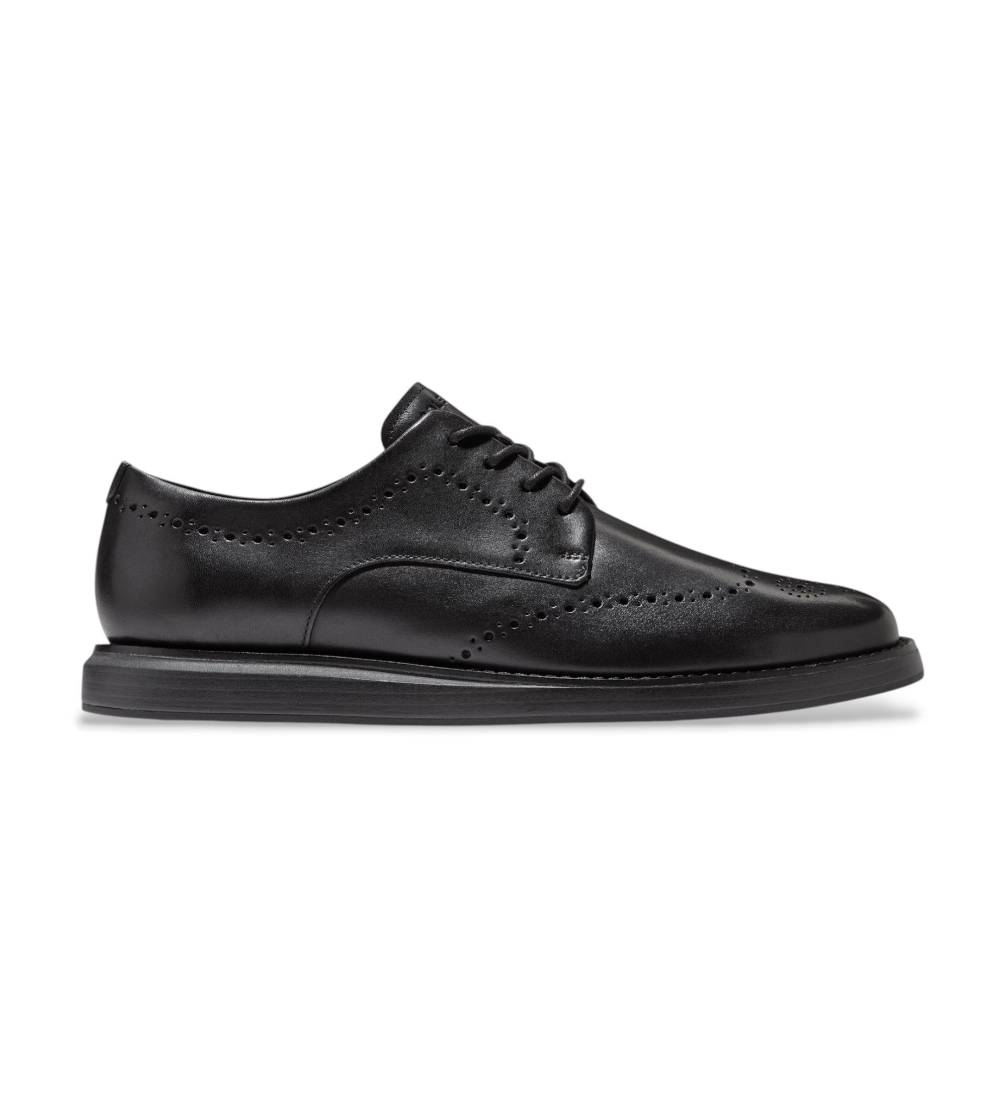 Cole Haan für Herren. C45031 Grand Neoclassic Flexcraft Wingtip Oxford Lederschuhe schwarz (43), Wohnung, Schnürsenkel, Lässig, Klassisch