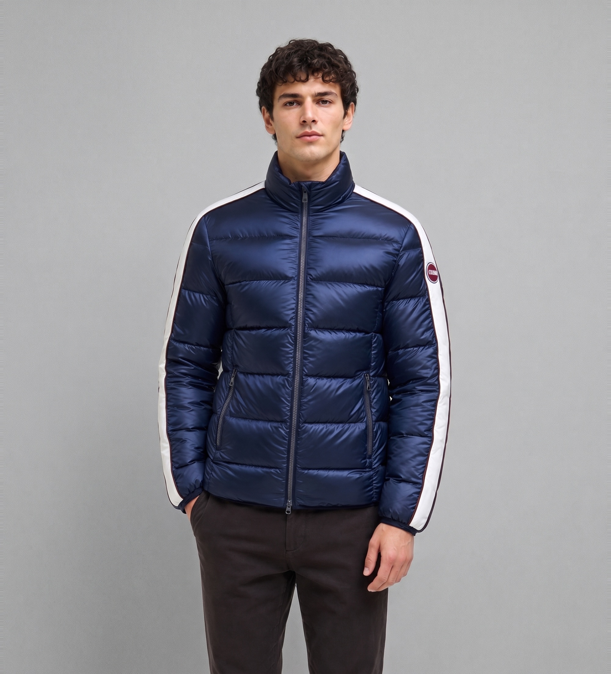 Colmar für Herren. 12000024-3JQ Daunen-Heritage-Jacke marineblau (52), Lässig, Polyamid