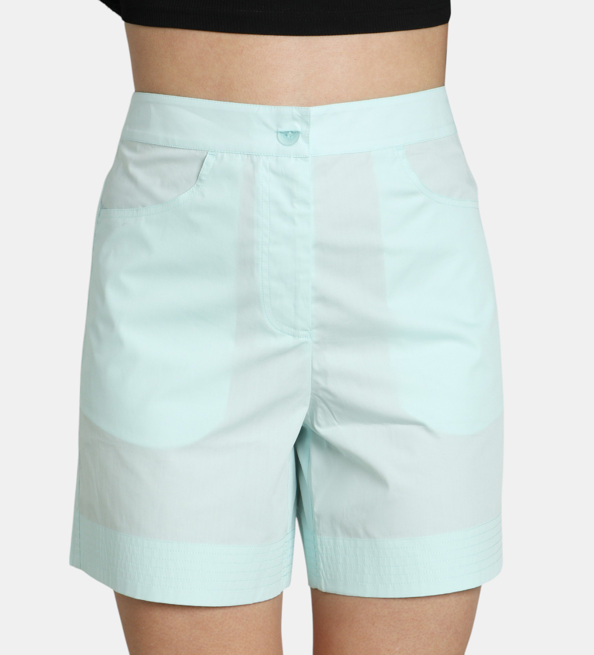 Colmar für Damen. 0948-4ZA Blaue Shorts (40), Lässig, Baumwolle