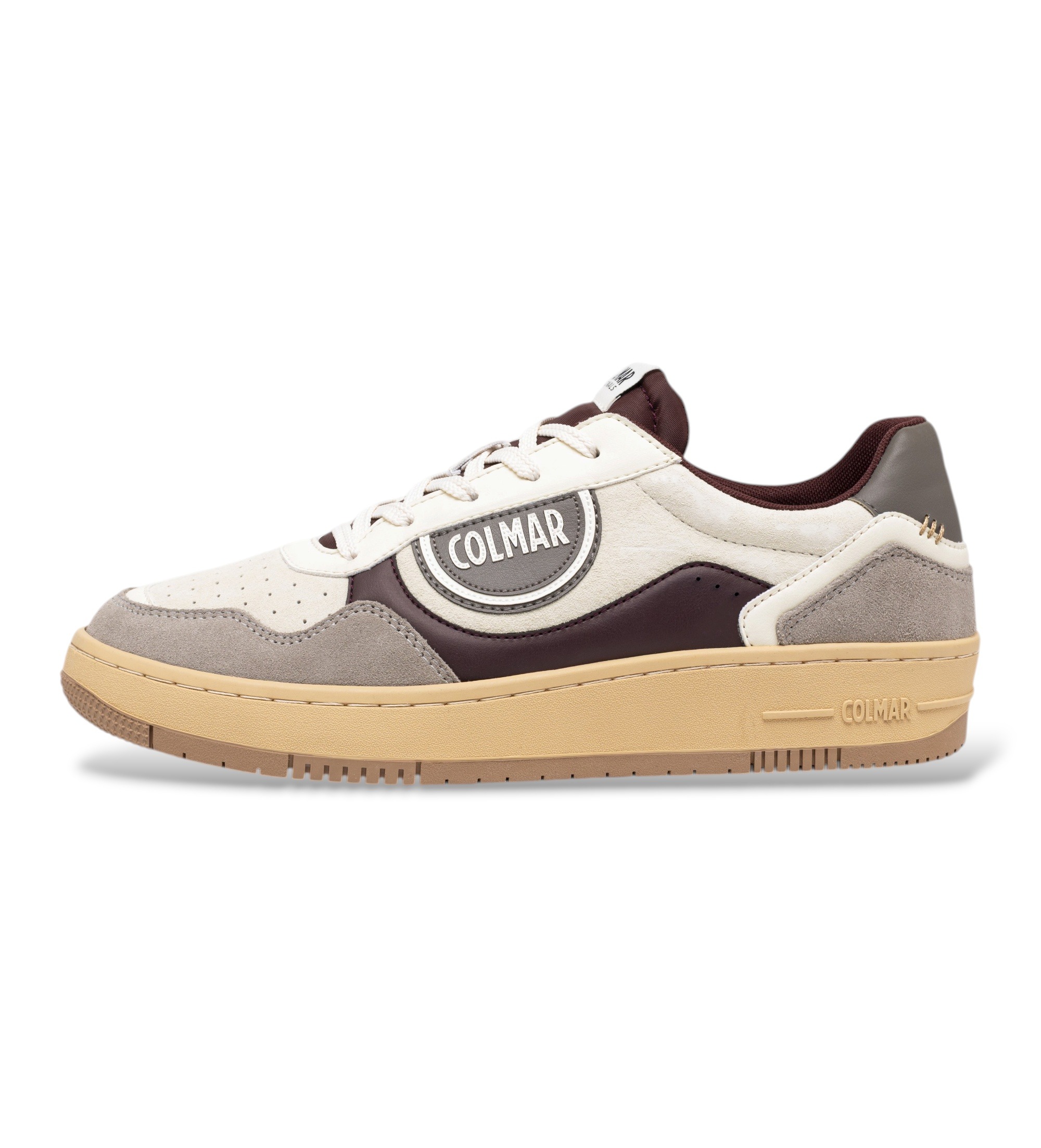 Colmarvoor mannen. AUSTIN-S Antieke witte Austin Suit suède sneakers (42), Leer, Plat, Veters, Casual