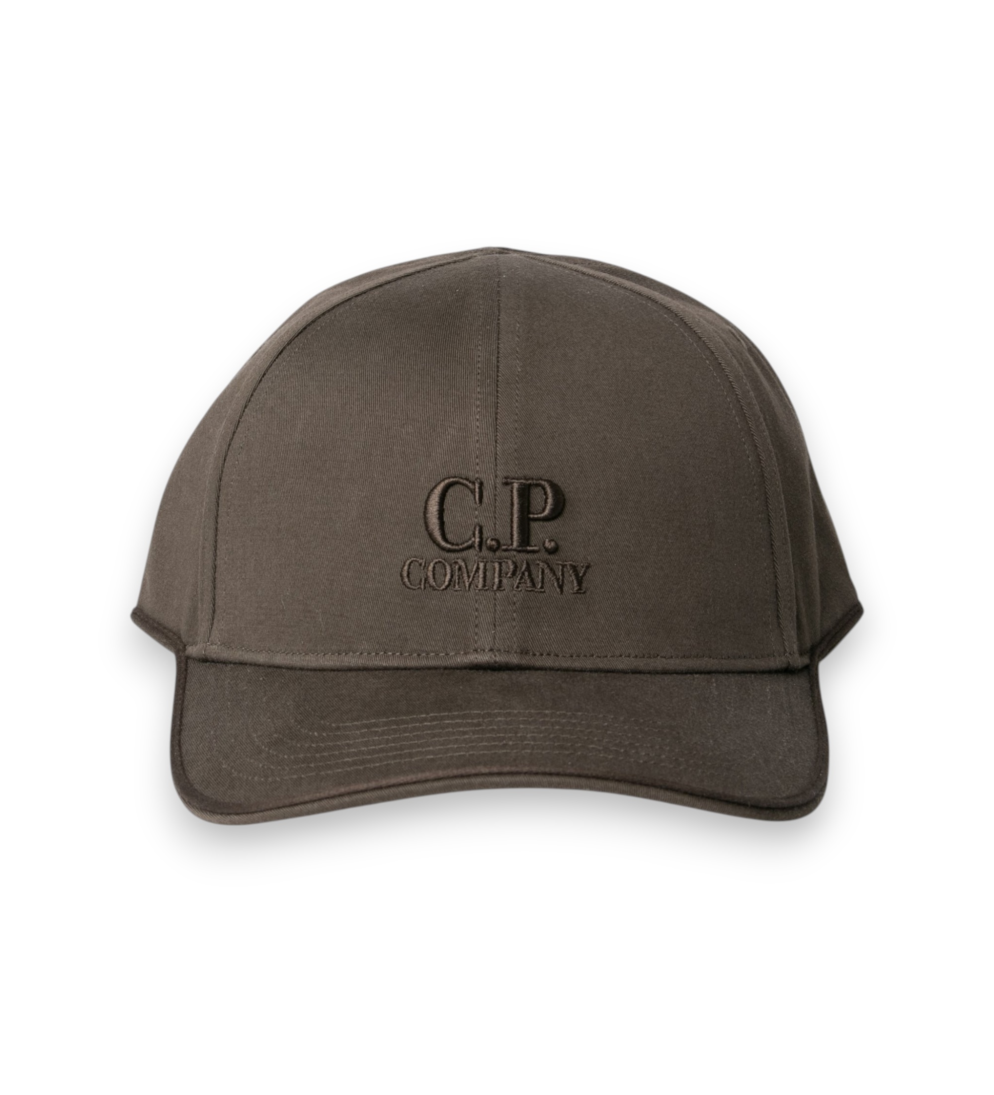 C.P. Company für Herren. 20CMAC048A006288A Mütze Gabardine grün. braun (OSFA), Lässig, Baumwolle