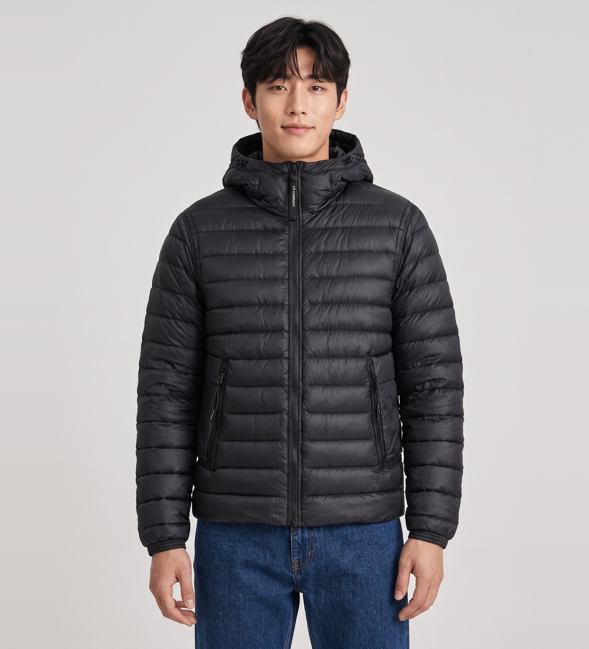 C.P. Company für Herren. 21CMOW126A110416A Leichte Jacke Google marineblau (S), Lässig, Polyamid