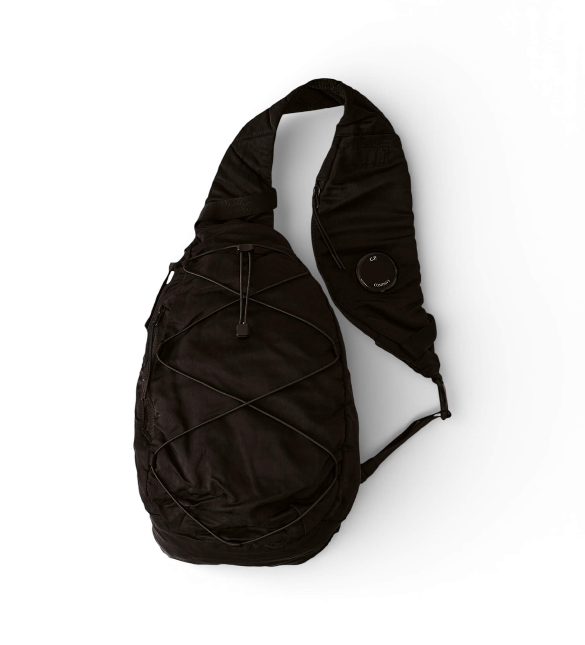 C.P. Company für Herren. RCCMAC735A005269G B Objektiv Rucksack B B Objektiv Rucksack schwarz (OSFA), Lässig, Nylon, Polyamid