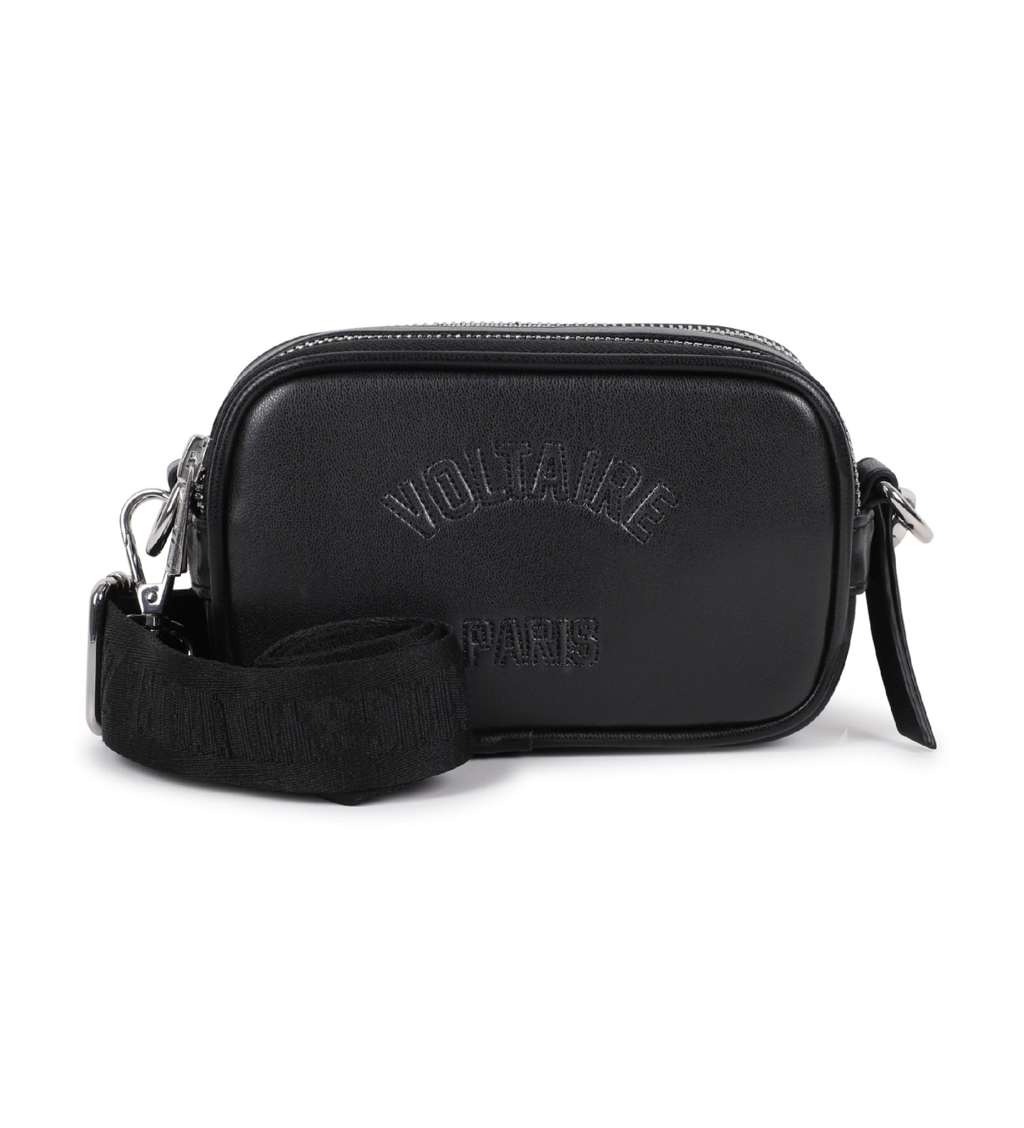 Zadig & Voltaire für Mädchen. X60625 Handtasche schwarz (OSFA), Lässig, Polyurethan, Kinderbekleidung
