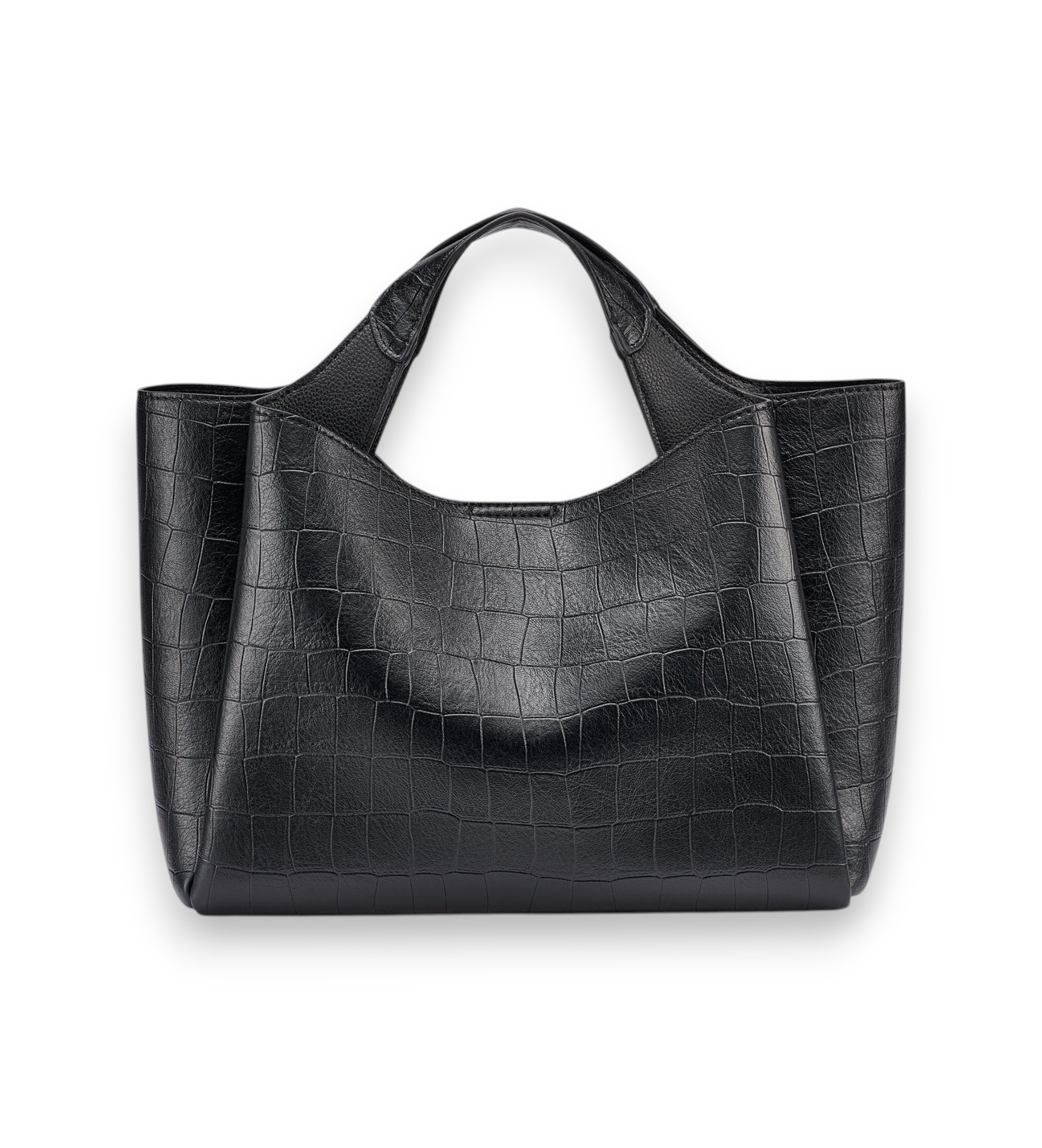 DKNYvoor vrouwen. R63DPG33 Zwarte Willa-tas (OSFA), Casual, Polyurethaan