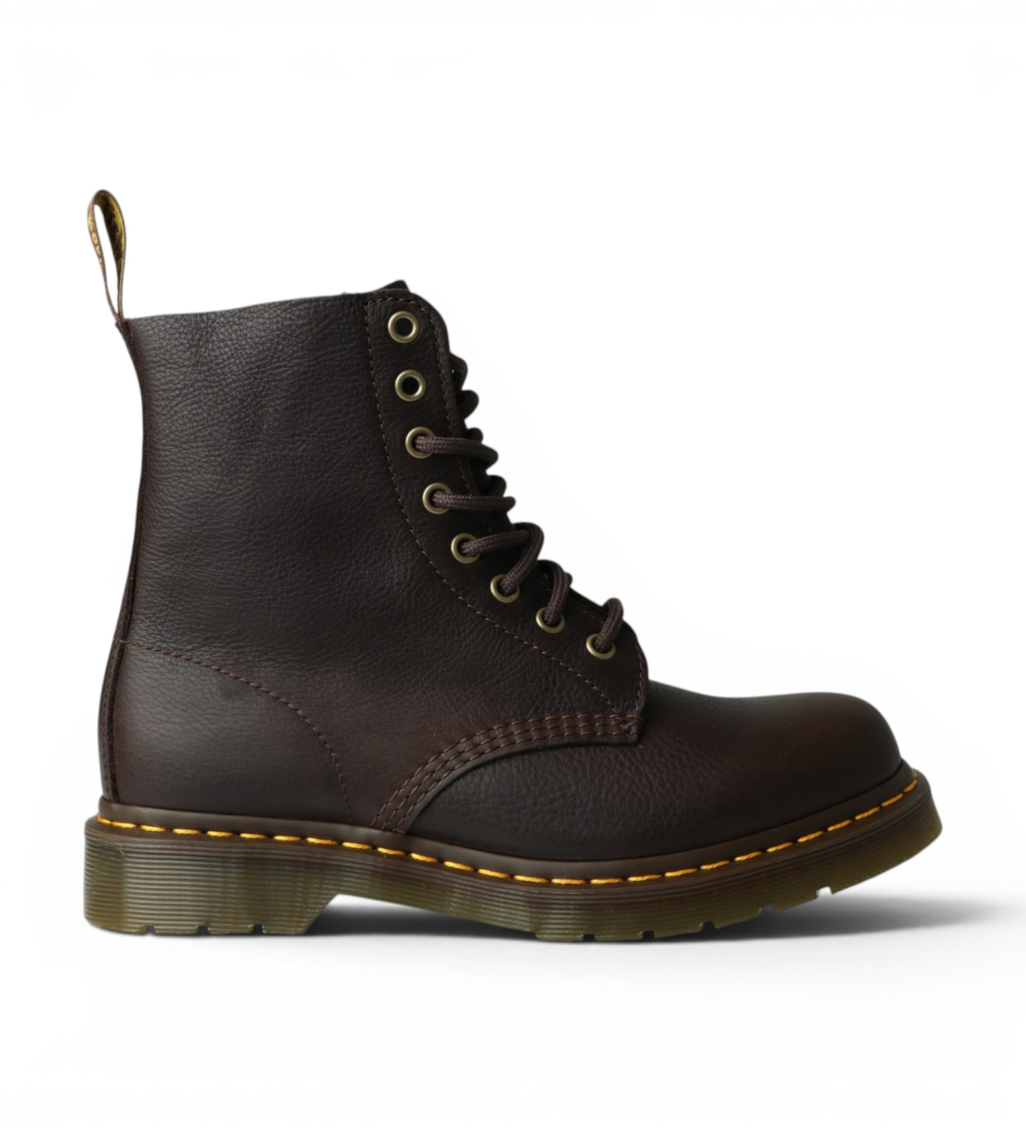 Dr Martens Unisex. 31981201 Leder-Stiefel 1460 Pascal braun (46), Wohnung, Schnürsenkel, Lässig