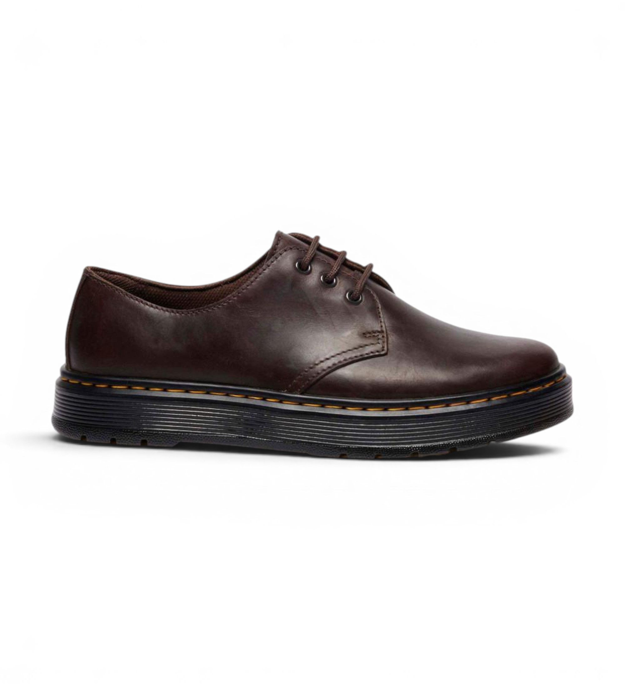 Dr Martens für Herren. 41555201 Brookline Lo Lederschuhe dunkelbraun (41), Wohnung, Schnürsenkel, Lässig