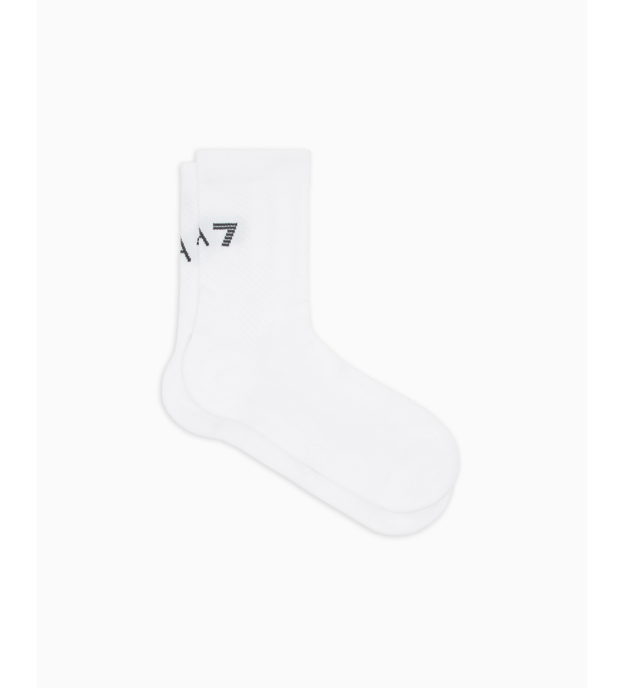 EA7 Unisex. 7X000579_AF22658 Running Crusher Socken weiß (XL), Lässig, Raffia