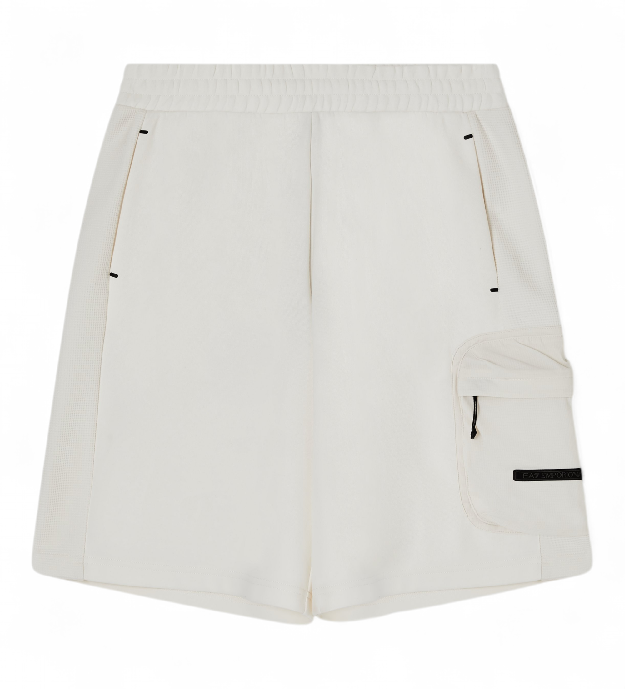 EA7 für Herren. 7M001588_AF12660 Beigefarbene Shorts von Athletic Mix (M), Lässig, Sportlich, Laufen, Sportbekleidung, Multisport, Polyester