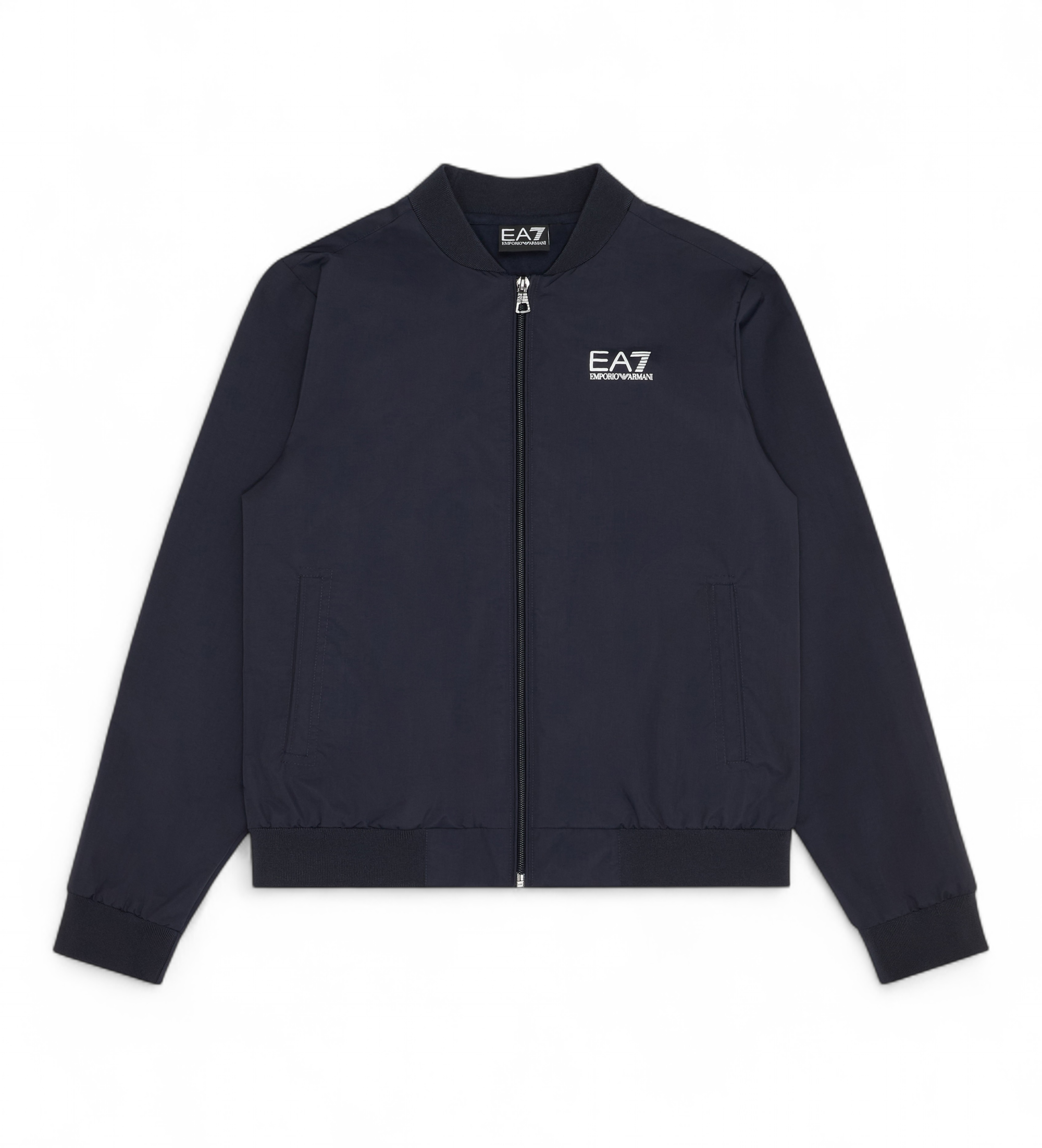 EA7 für Jungen. 7B000033_AF12873 Bomberjacke UB102 navy (12Años= 154cm), Lässig, Polyester, Langarm, Marine, Kinderbekleidung