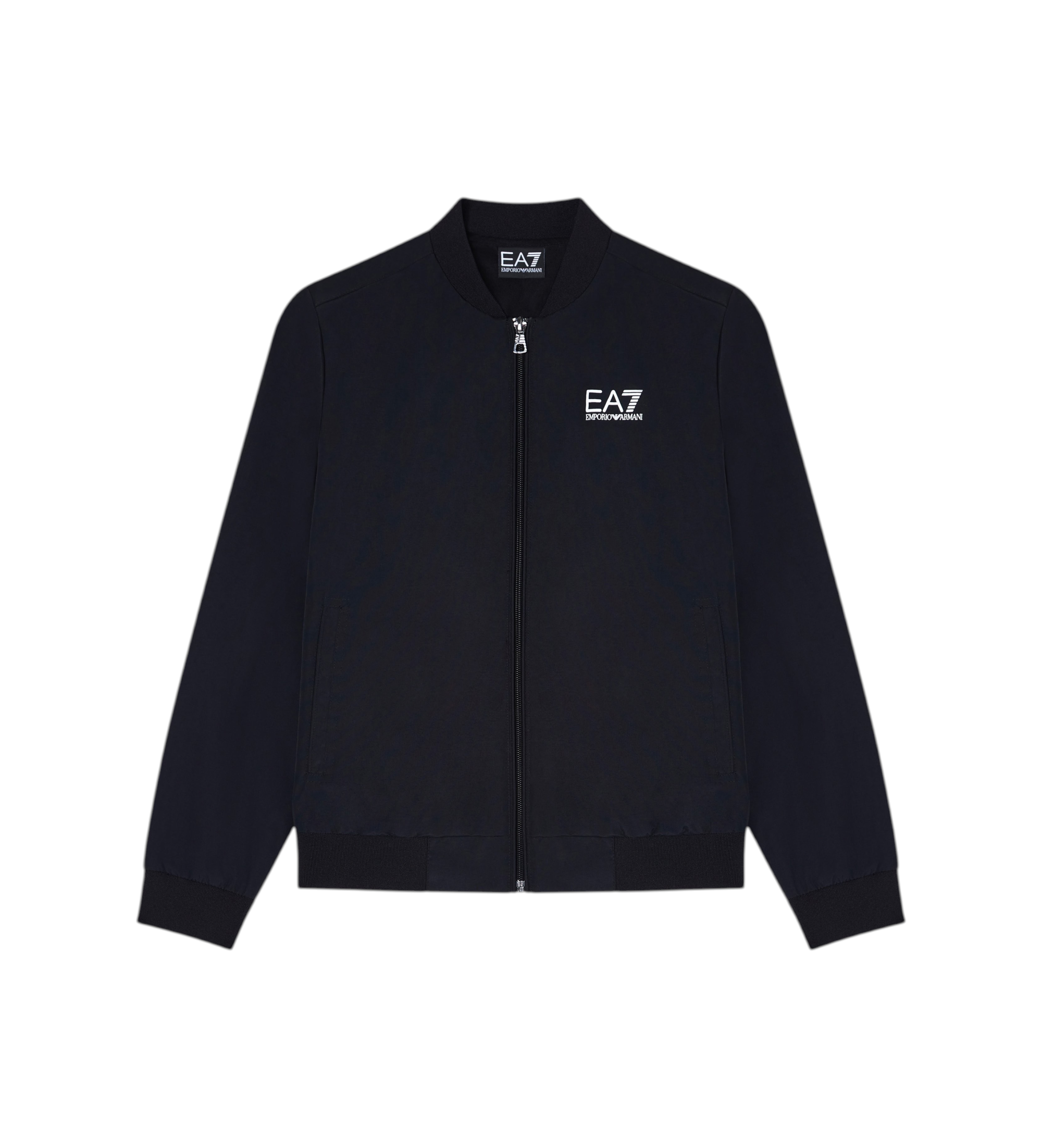 EA7 für Jungen. 7B000033_AF12873 Bomberjacke schwarz (8Años= 130cm), Lässig, Polyamid, Kinderbekleidung
