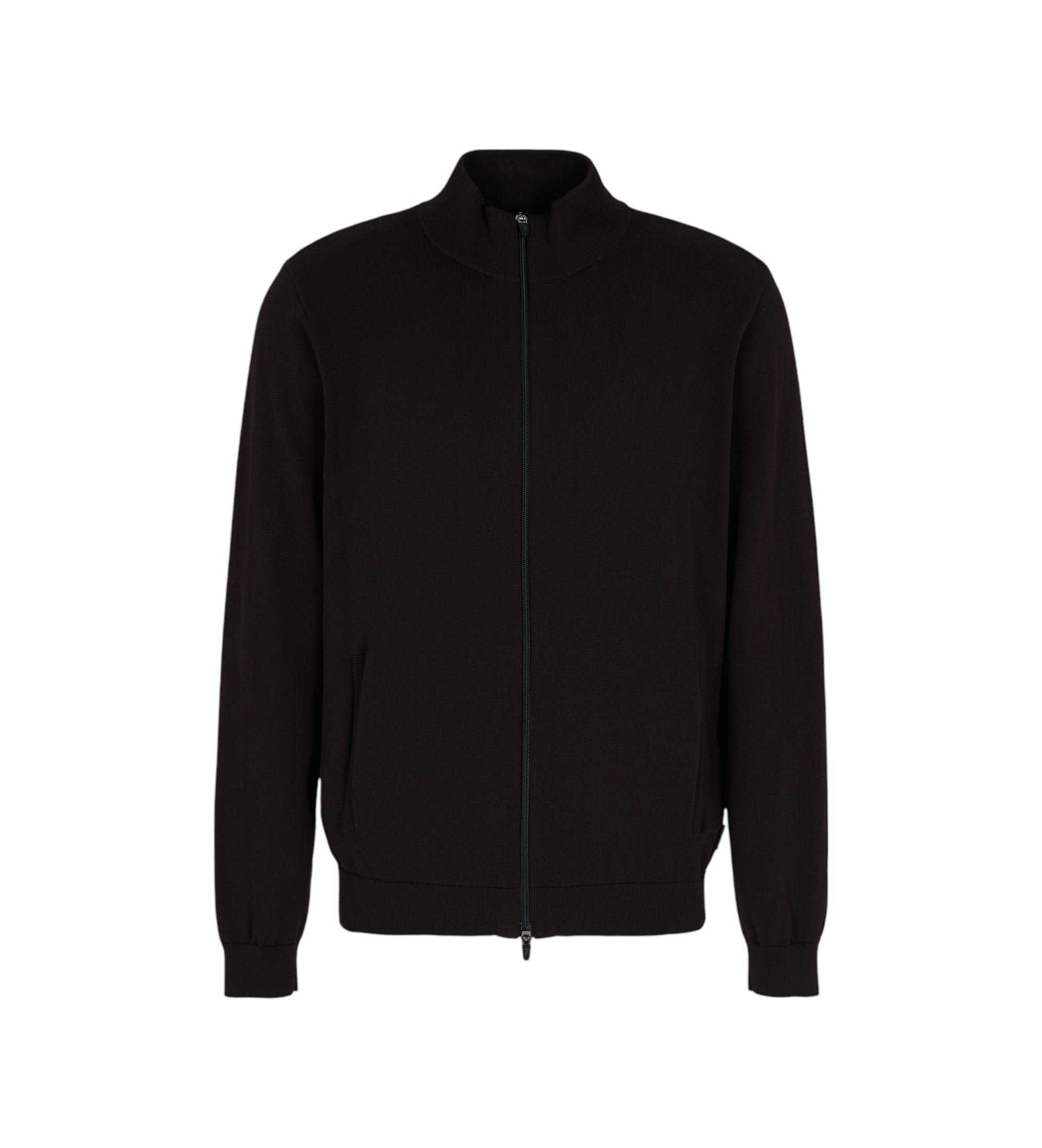 EA7 für Herren. 7M000542_AF14755 Regular Strickjacke schwarz (M), Lässig, Baumwolle