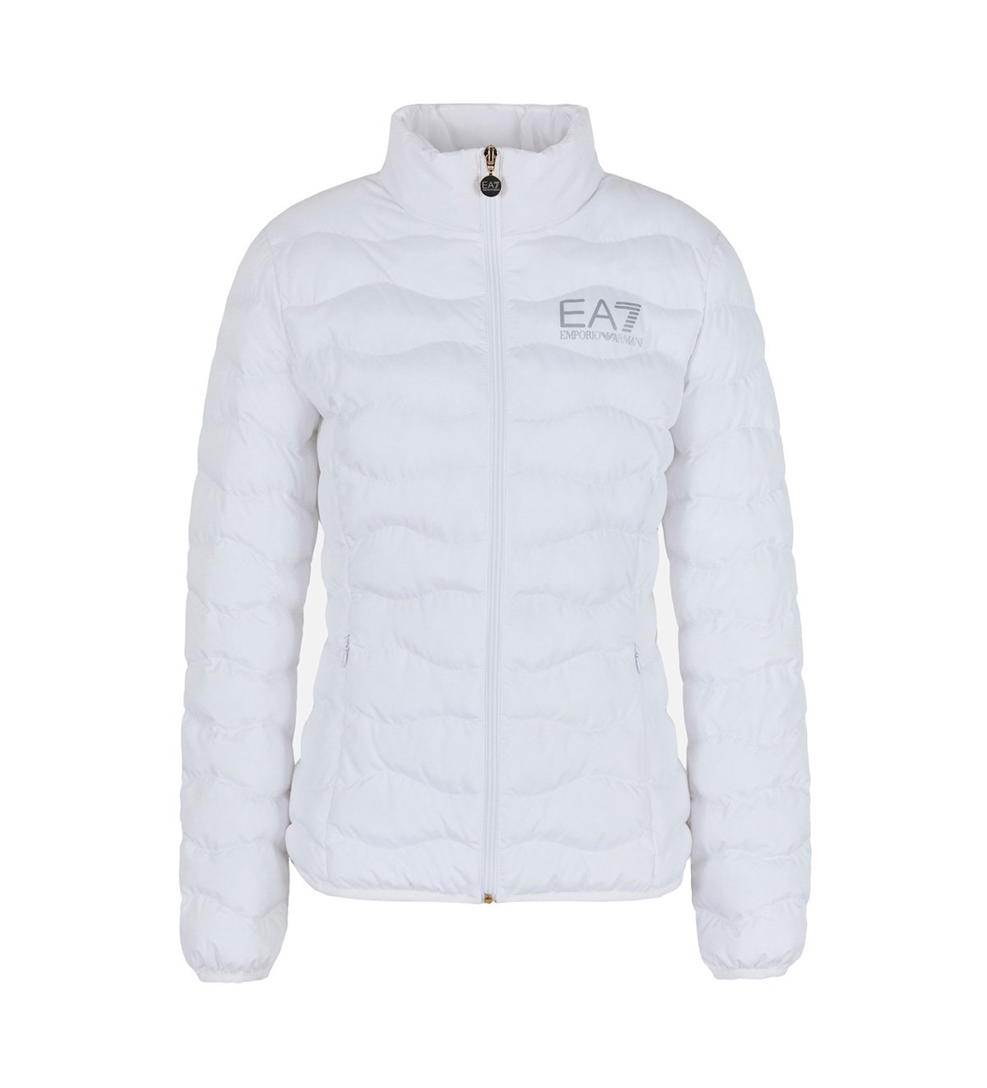 EA7 für Damen. 8NTB21_TNF8Z Faltbare Daunenjacke Core weiß (M), Lässig, Polyester, Langarm