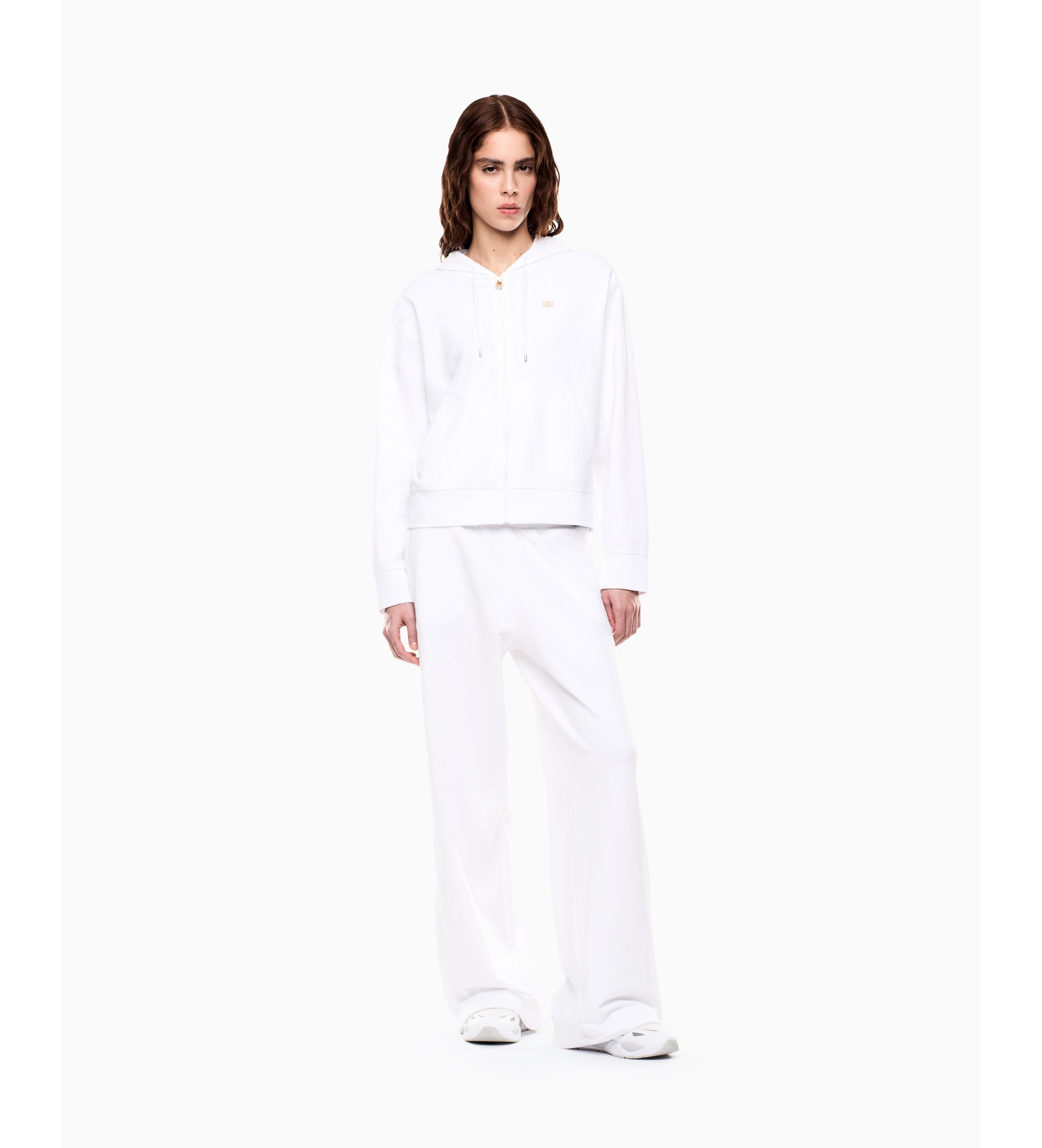 EA7 für Damen. 7W000464_AF13135 Core Lady Set weiß (S), Sportlich, Baumwolle