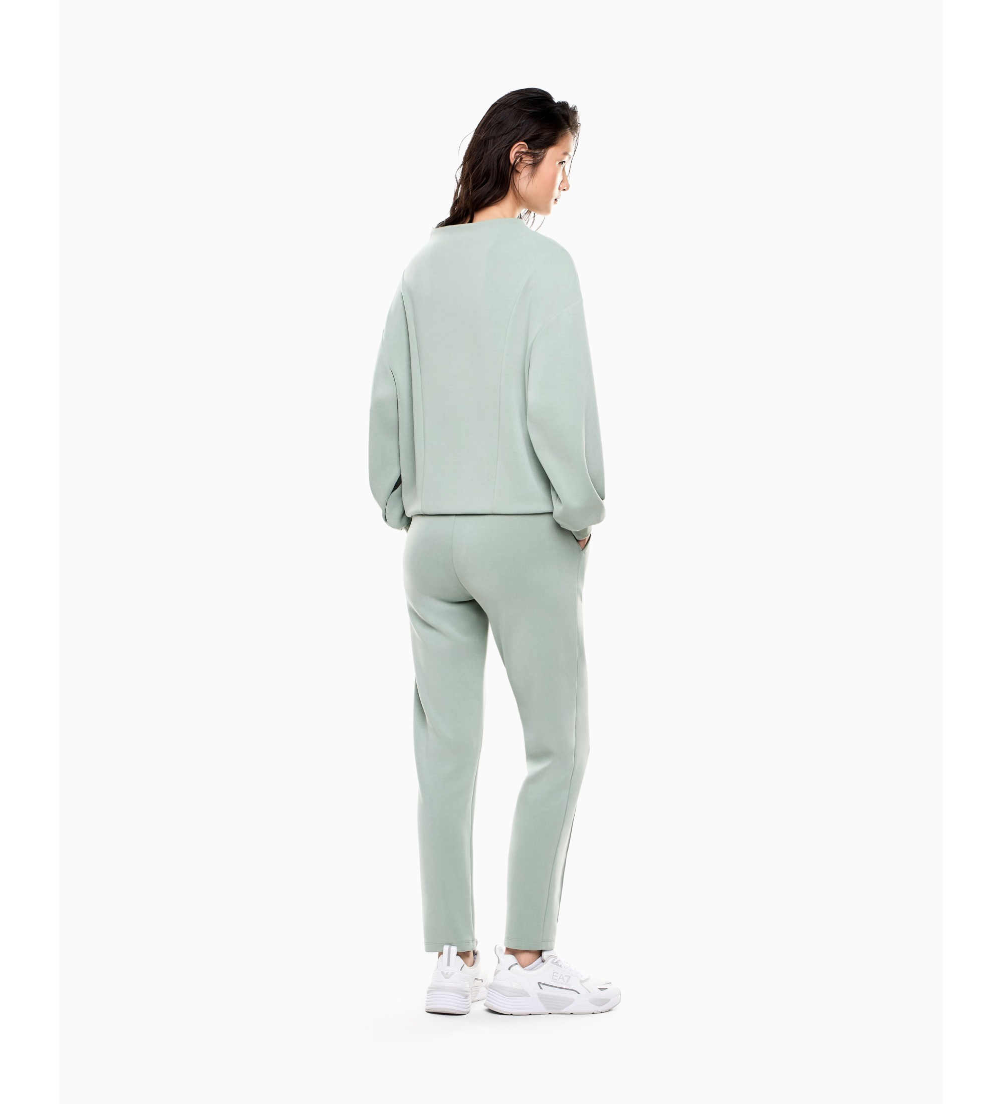 EA7 dla kobiet. 7W000194_AF12643 Core Lady Relax Set Green (XL), Zwykły, Deportivo, Zielony, Odzież sportowa, Multisport, Elastan,