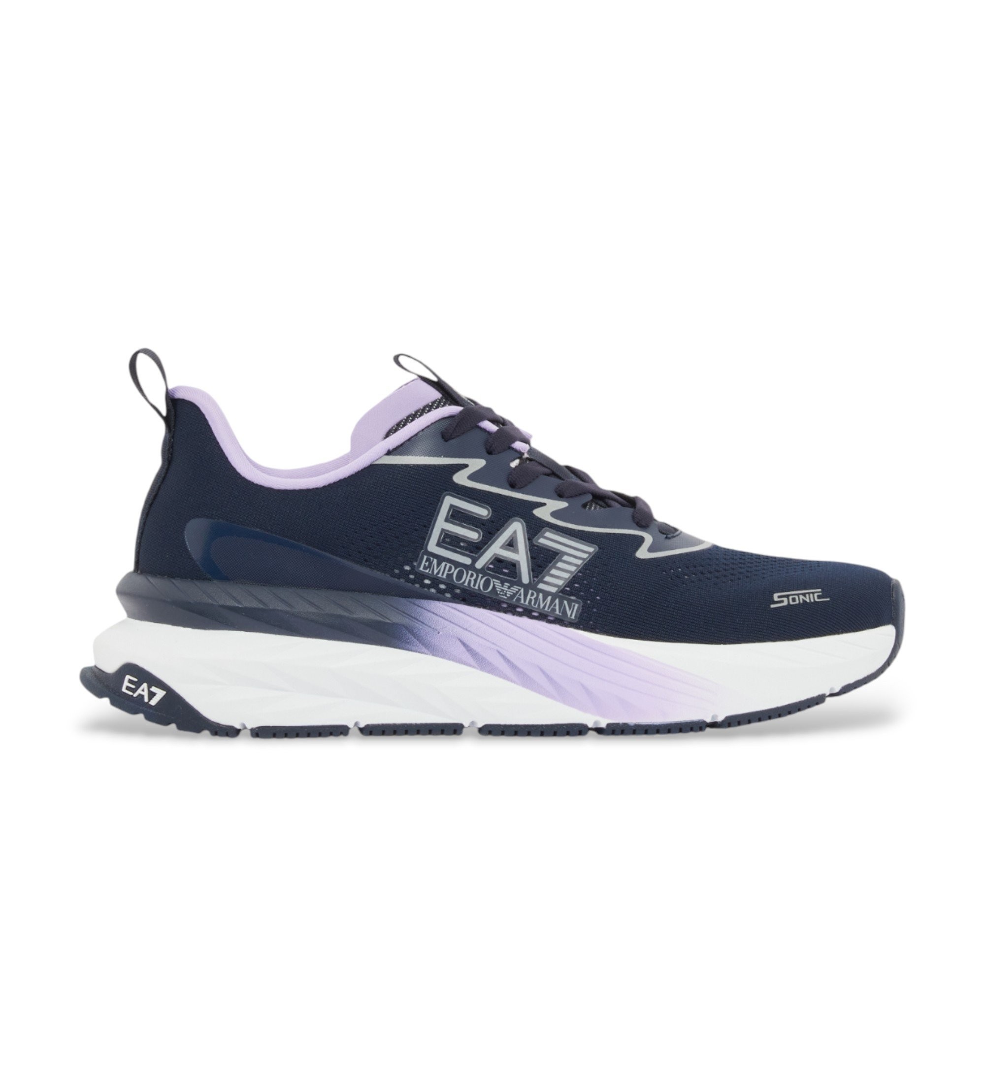 EA7 Unisex. 7X000603_AF22914 Crusher Sonic Mesh 2.0 navy Schuhe (46), Wohnung, Schnürsenkel, Lässig, Sportlich, Multisport, Marine