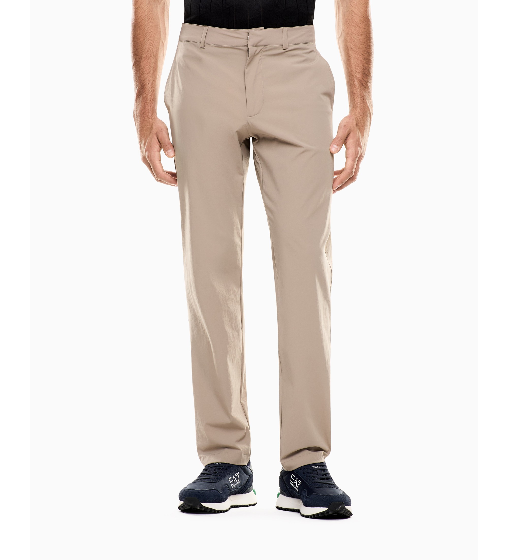 EA7 für Herren. 7M000509_AF14589 Golfhose Pro beige (L), Lässig, Polyamid