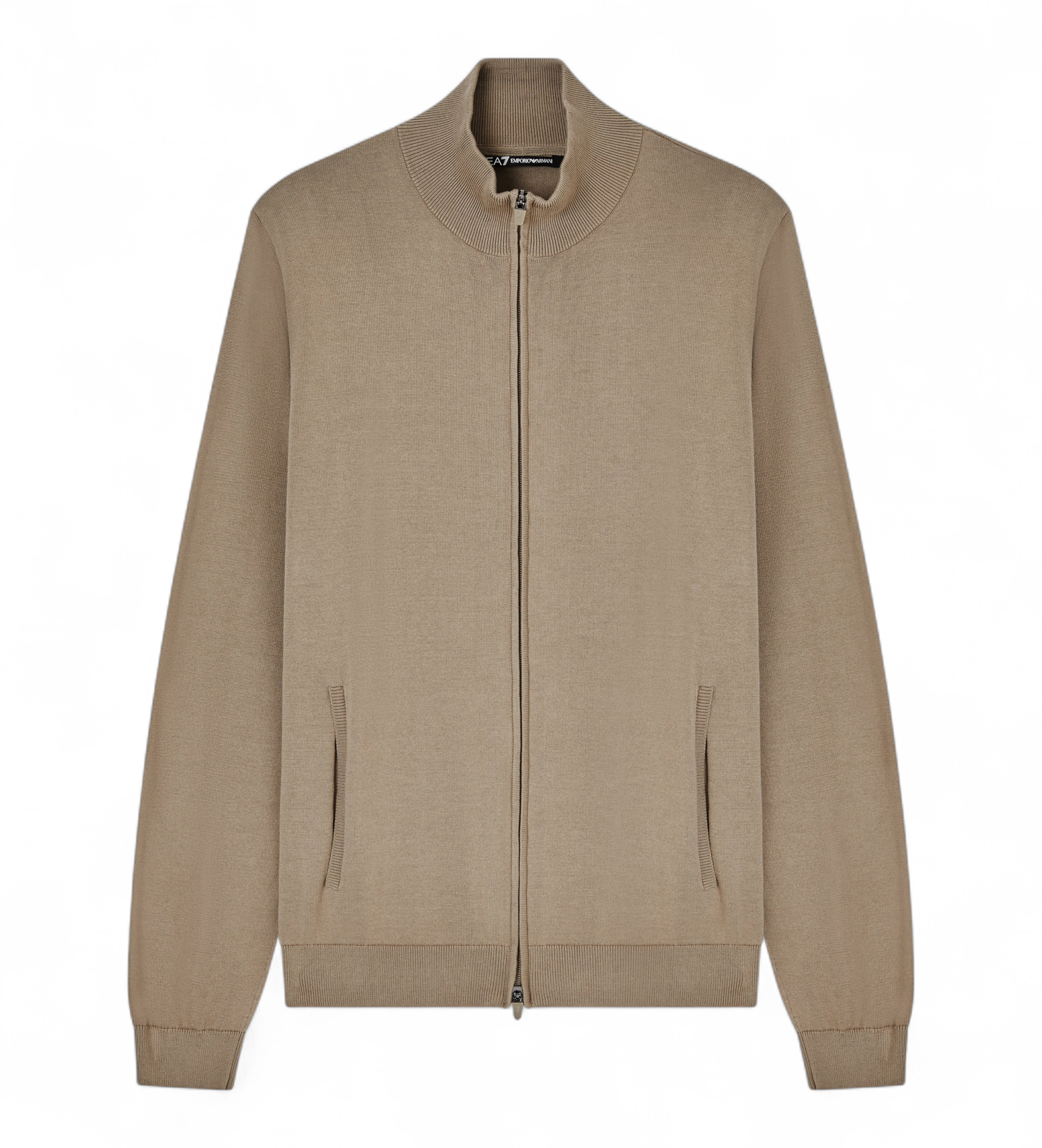 EA7 für Herren. 7M000542_AF14755 Golf Pro Jacke Braun (M), Sportlich, Baumwolle, Sportbekleidung, Klassisch