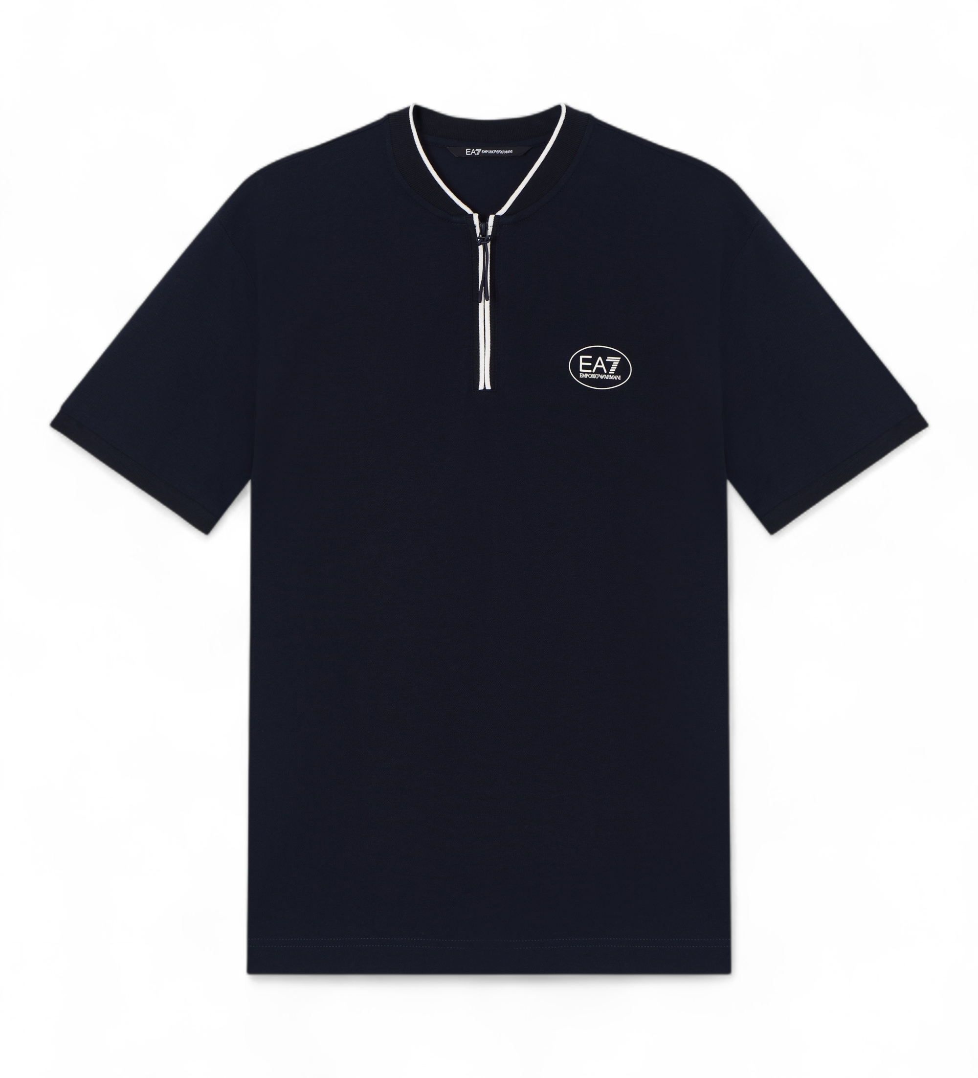 EA7 für Herren. 7M001541_AF16722 Polo Golf Pro navy (M), Blau, Lässig, Baumwolle, Kurzarm
