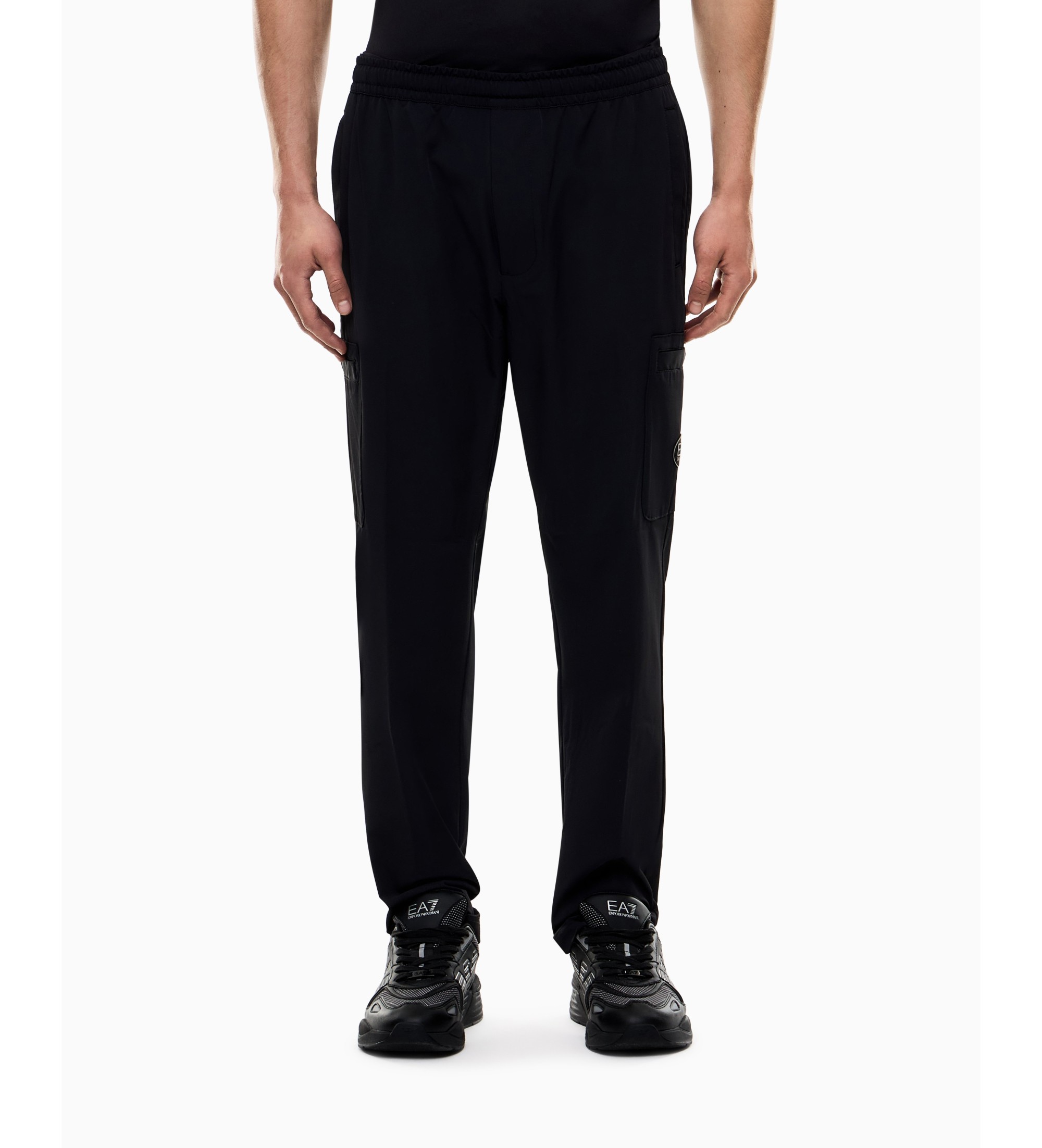 EA7 für Herren. 7M001691_AF21684 Golf Pro Trousers schwarz (XL), Lässig, Sportlich, Nylon