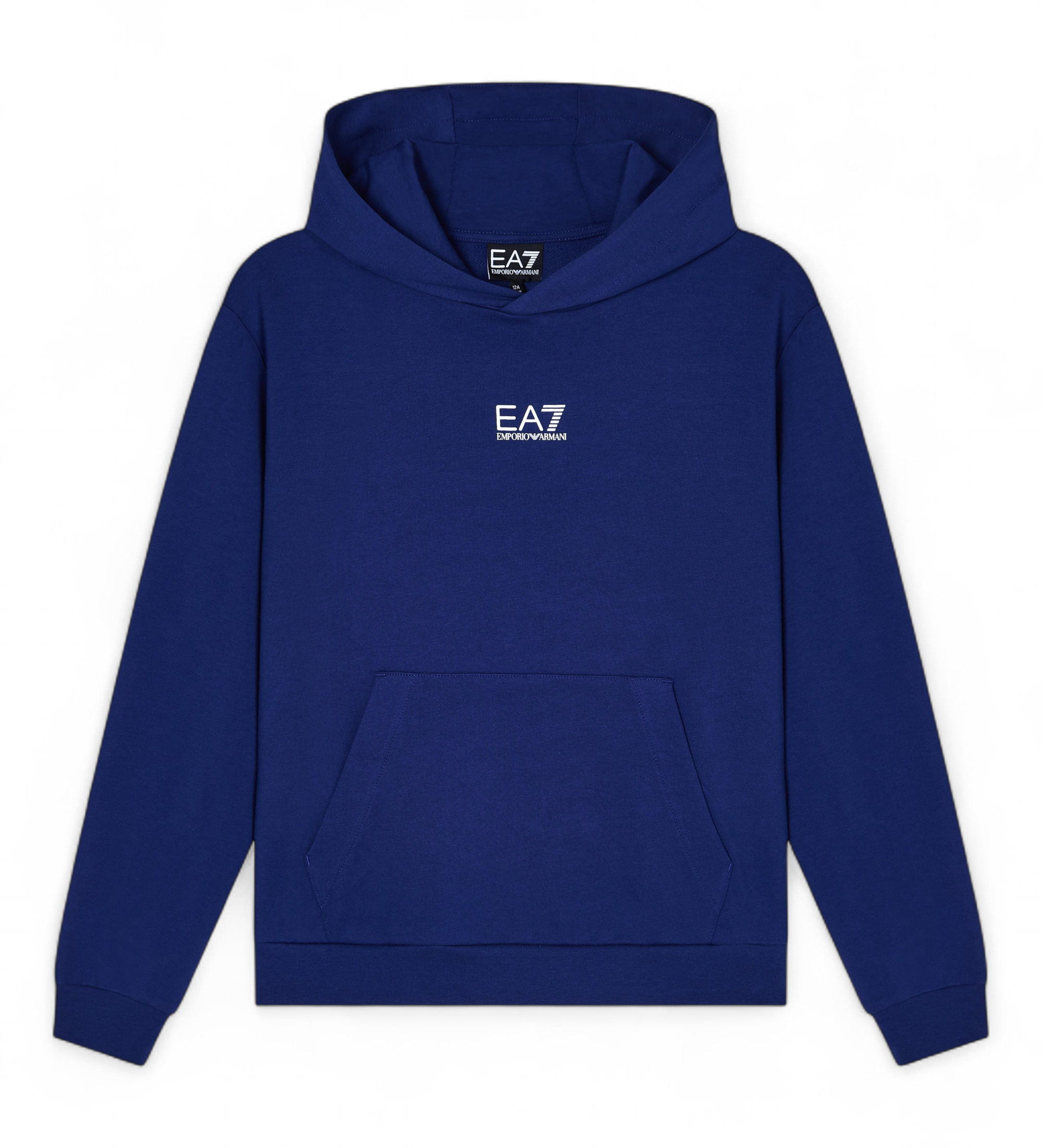 EA7 für Jungen. 7B000325_AF22263 Graphic Series Jungen Sweatshirt blau (12 Años), Sportlich, Baumwolle, Kurzarm, Kinderbekleidung
