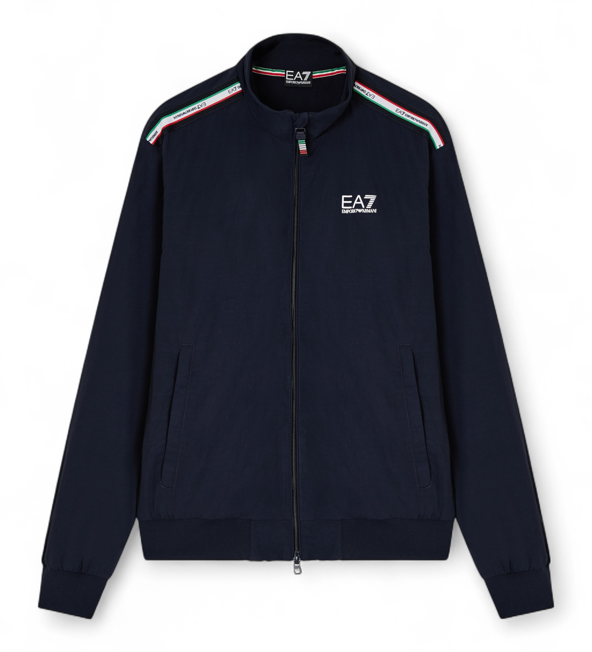 EA7 für Herren. 7M001868_AF13190 Italian Spirit Jacke navy (M), Lässig, Grün, Polyamid, Marine