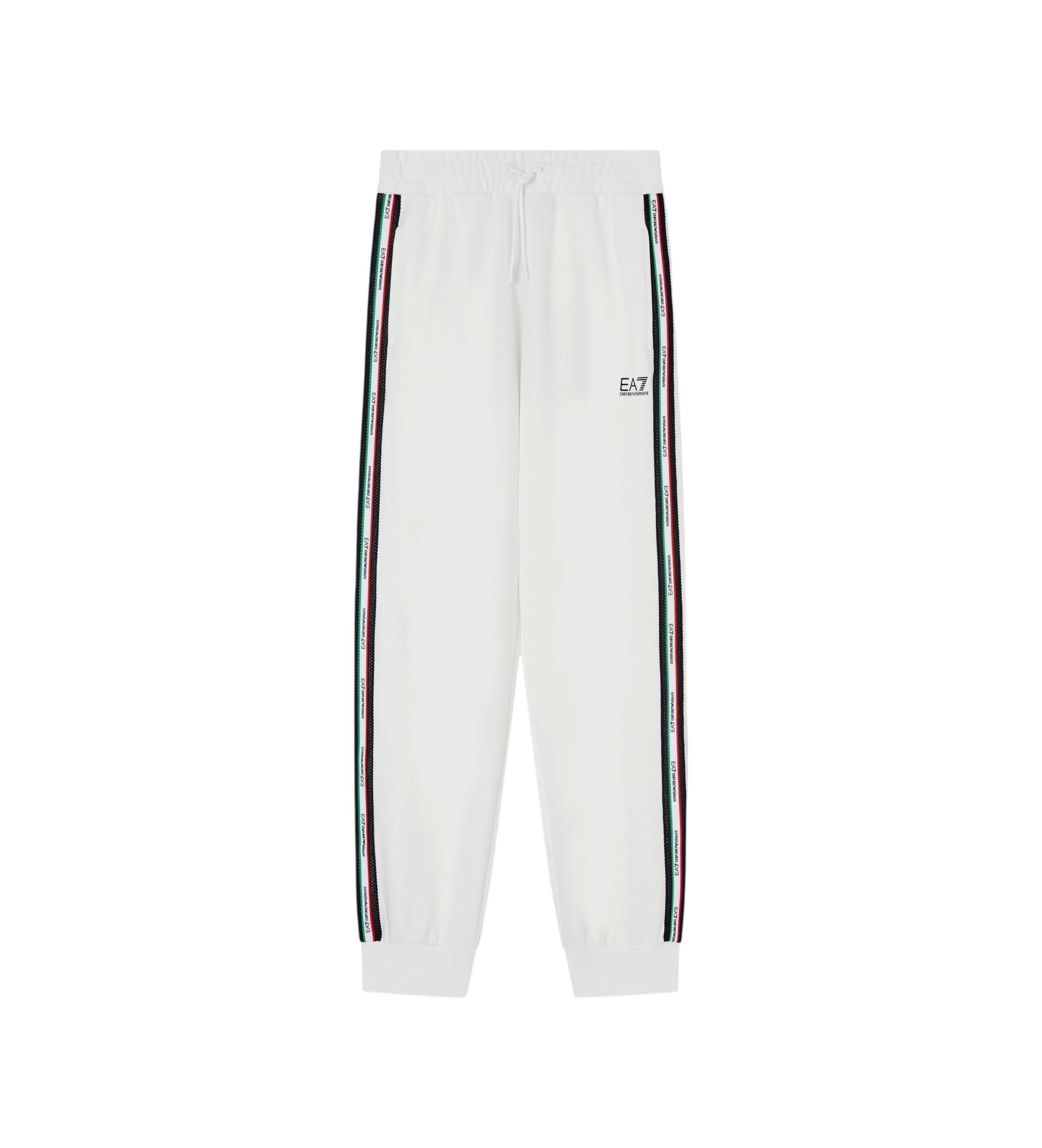 EA7 für Damen. 7W001225_AF12660 Lange Hose Italian Spirit weiß (XL), Lässig, Baumwolle
