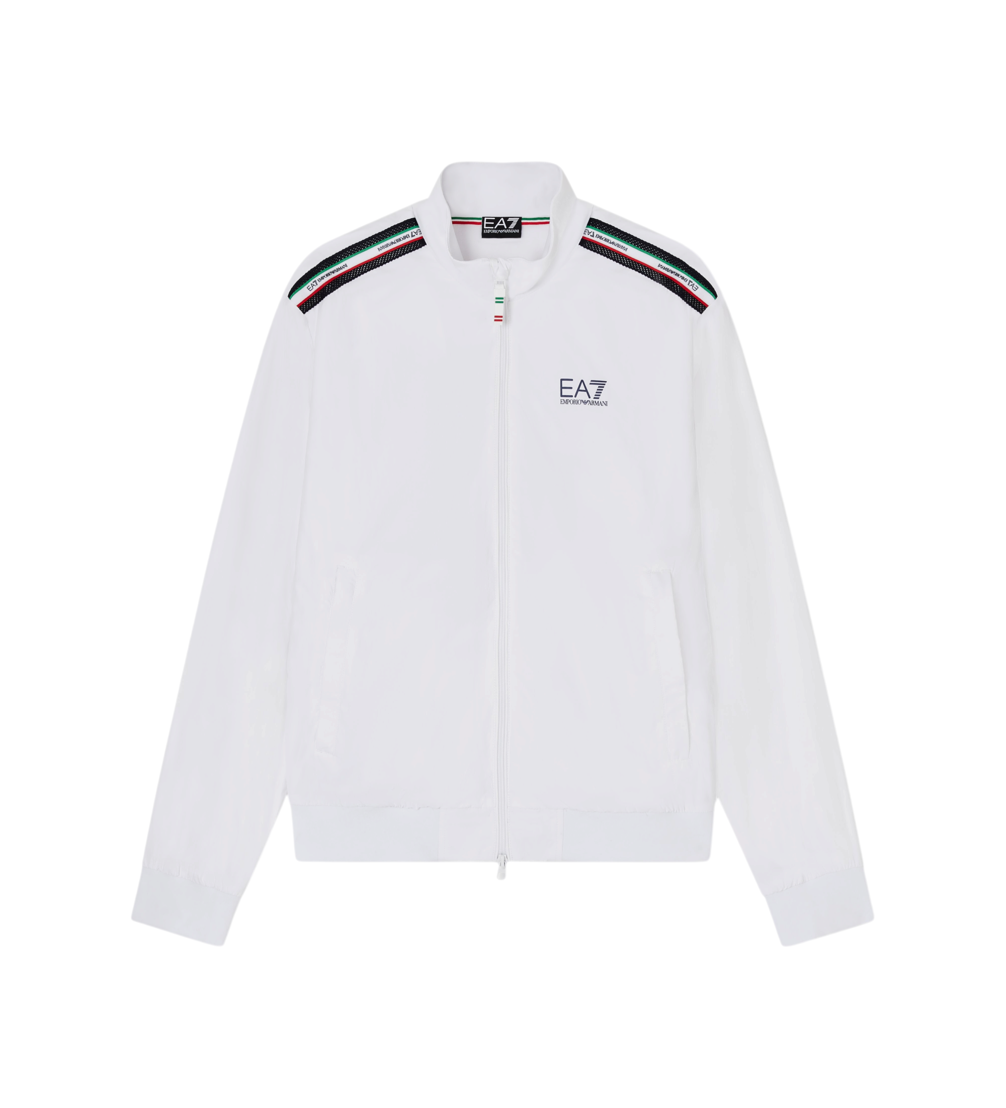 EA7 für Damen. 7W001227_AF13190 Jacke Italian Spirit weiß (XXS), Lässig, Sportlich, Nylon, Langarm