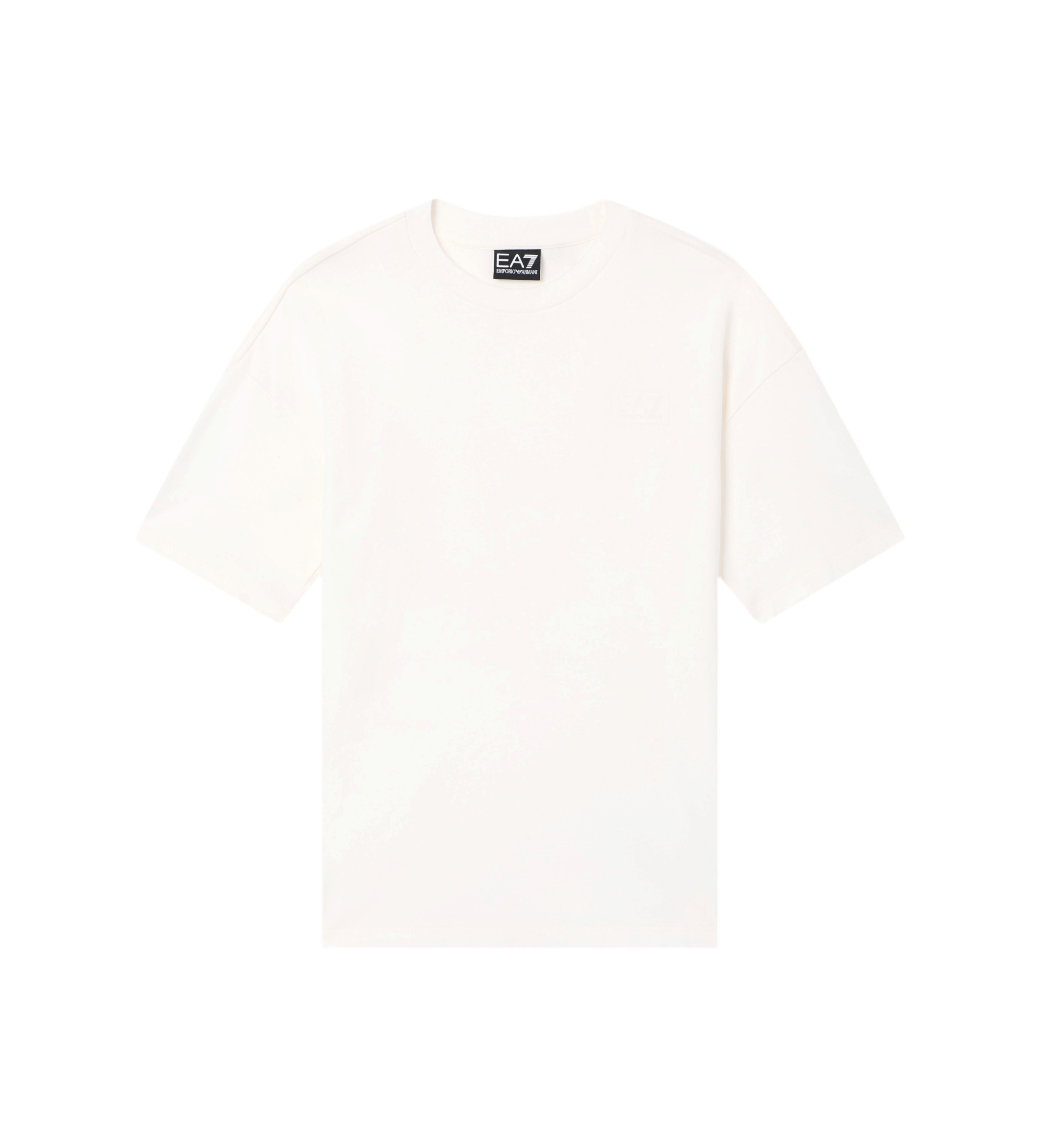 EA7 für Jungen. 7B000256_AF12874 Spezial-Fit-T-Shirt weiß (14 años= 164/166 cm), Lässig, Baumwolle, Kurzarm, Kinderbekleidung