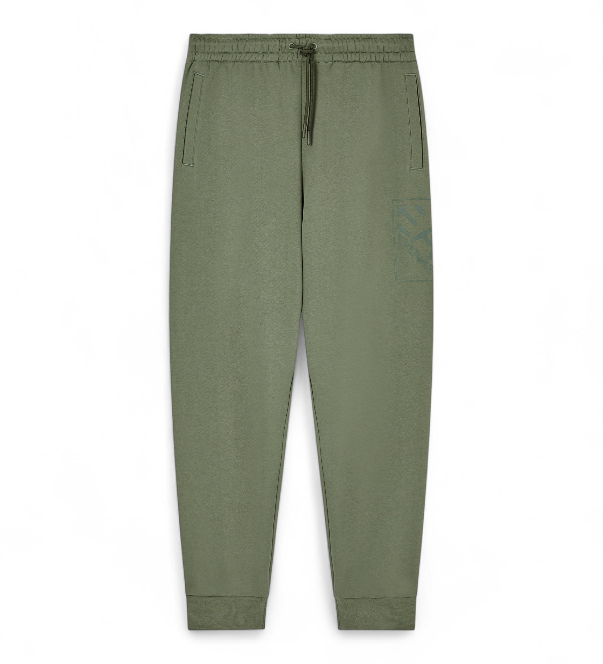 EA7 für Herren. 7M001492_AF17787 Jogginghose Logo Serie M grün (M), Lässig, Baumwolle
