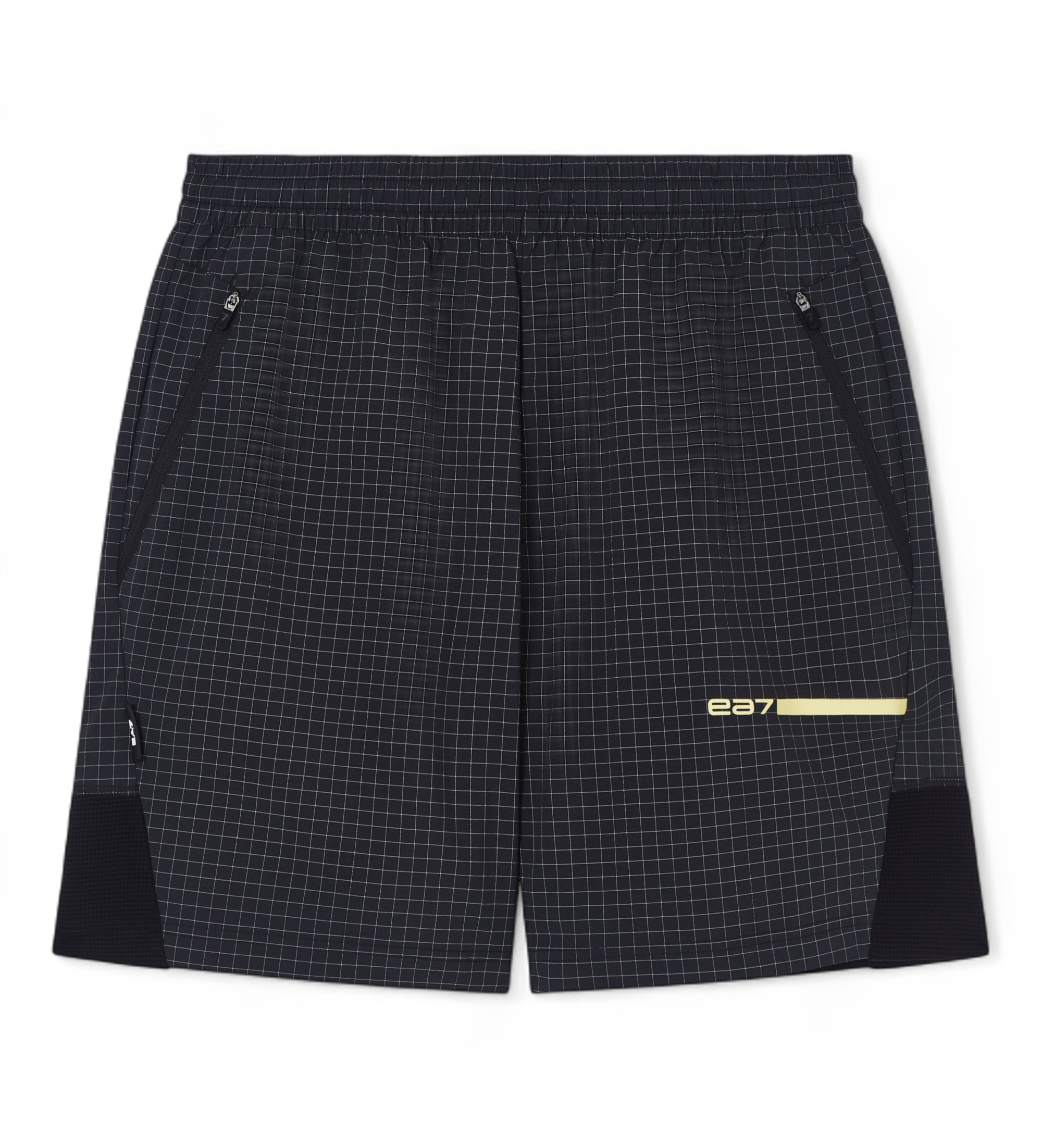 EA7 für Herren. 7M001506_AF22110 Logo Series Shorts Schwarz (S), Lässig, Sportlich, Sportbekleidung, Multisport, Polyamid