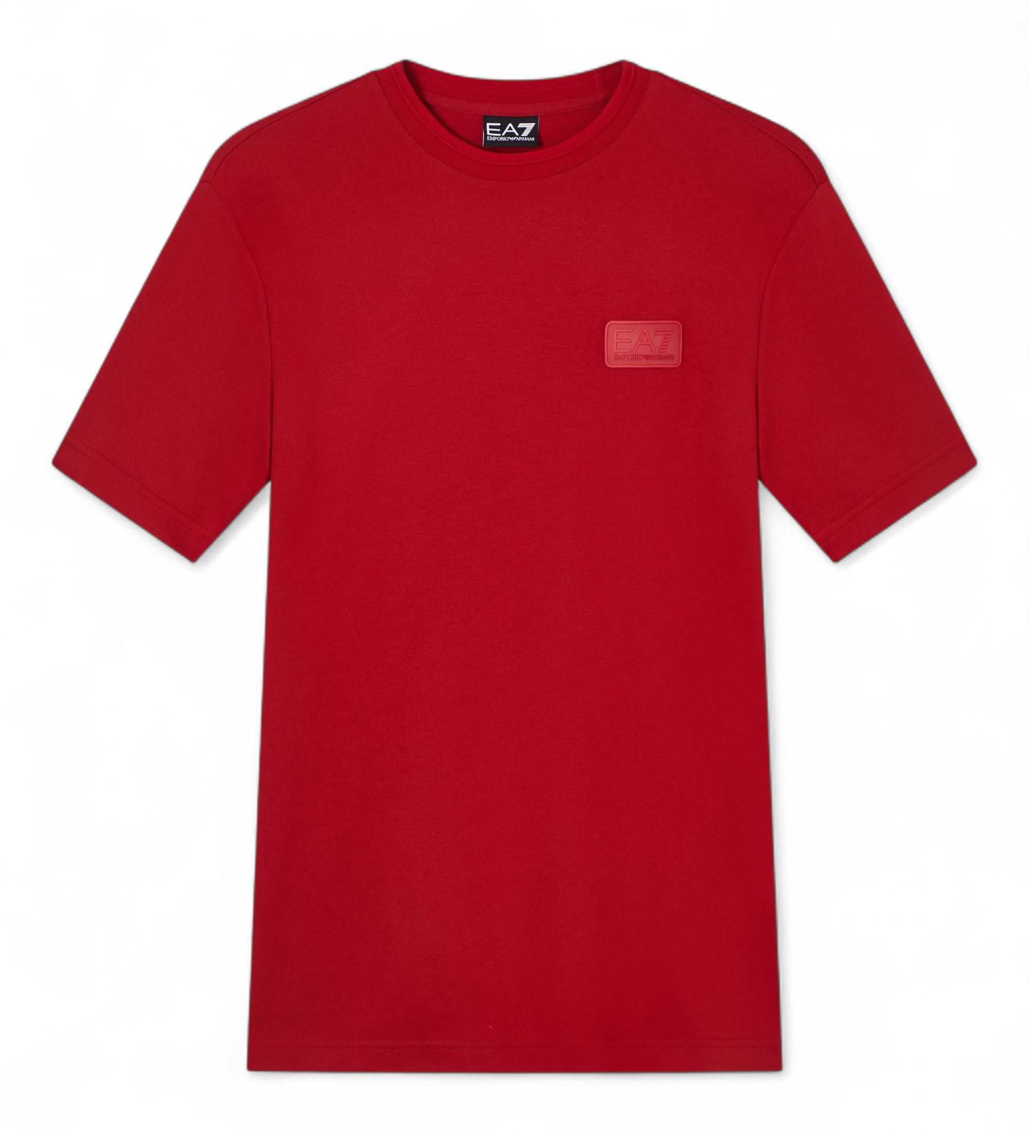 EA7 für Herren. 7M001357_AF13862 Lux Identity T-shirt rot (S), Lässig, Viskose, Kurzarm