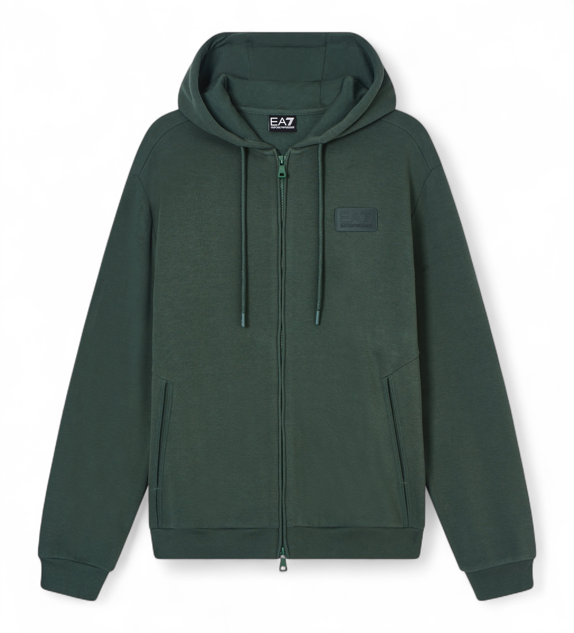 EA7 für Herren. 7M001363_AF22262 Lux Identity M grünes Sweatshirt (S), Lässig, Sportlich, Synthetisch, Sportbekleidung, Multisport