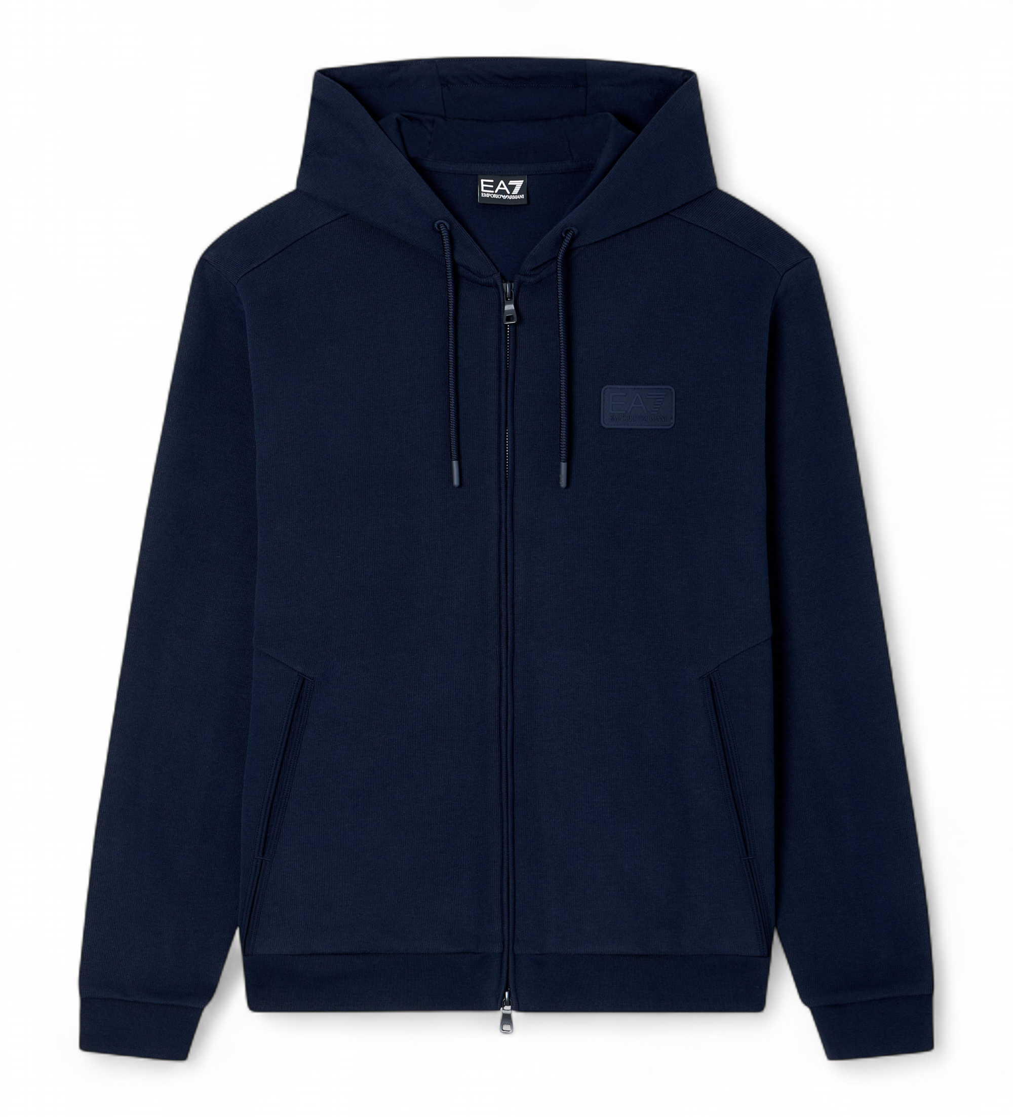 EA7 für Herren. 7M001363_AF22262 Lux Identity M Sweatshirt grau (M), Lässig, Sportlich, Sportbekleidung, Multisport, Polyester, Langarm