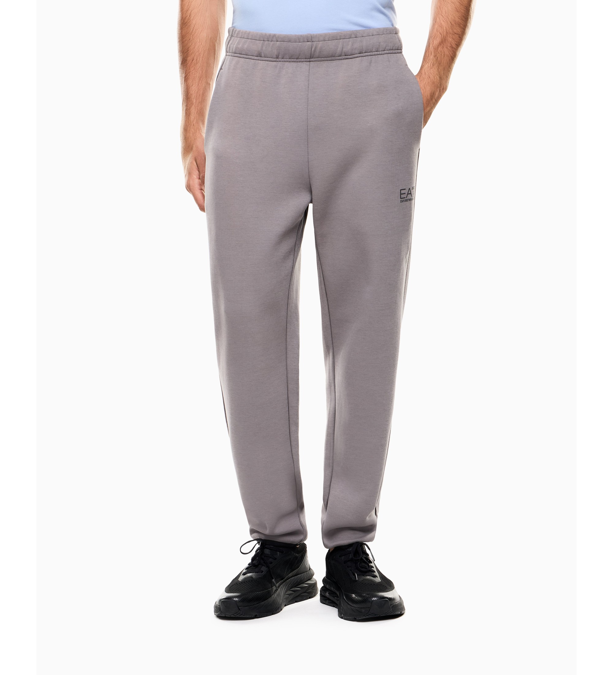 EA7 für Herren. 7M001600_AF20845 Hose Natural Ventus Grau (S), Lässig, Sportlich, Baumwolle, Sportbekleidung, Multisport