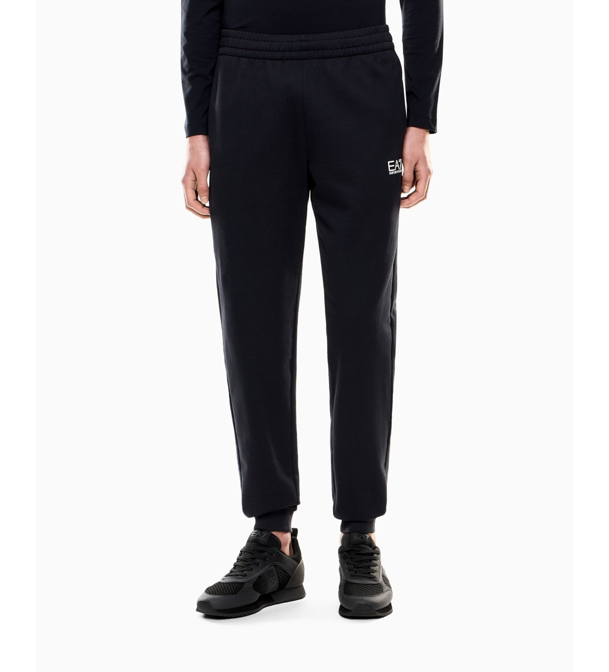 EA7 für Herren. 8NPP66_PJVRZ Core Identity Hose aus Baumwolle in navy (M), Lässig, Sportlich, Multisport, Marine