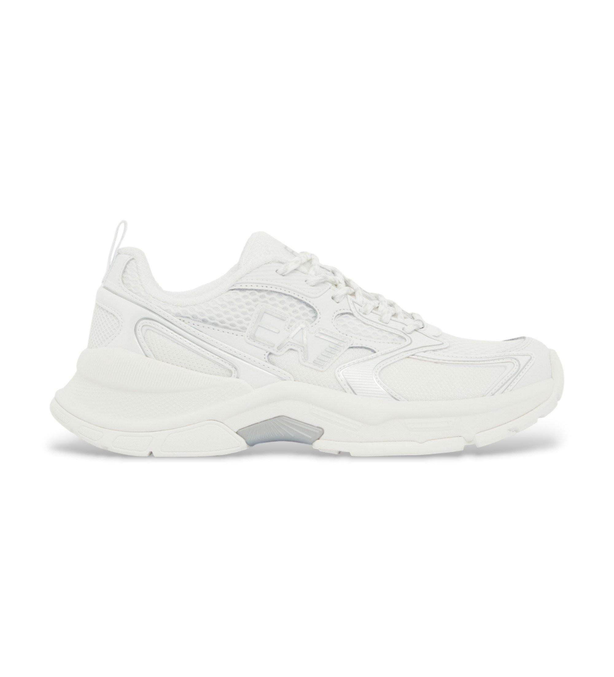 EA7 Unisex. X8X249_XK446 Turnschuhe Predator weiß (36 2/3), Stoff, Wohnung, Schnürsenkel, Lässig