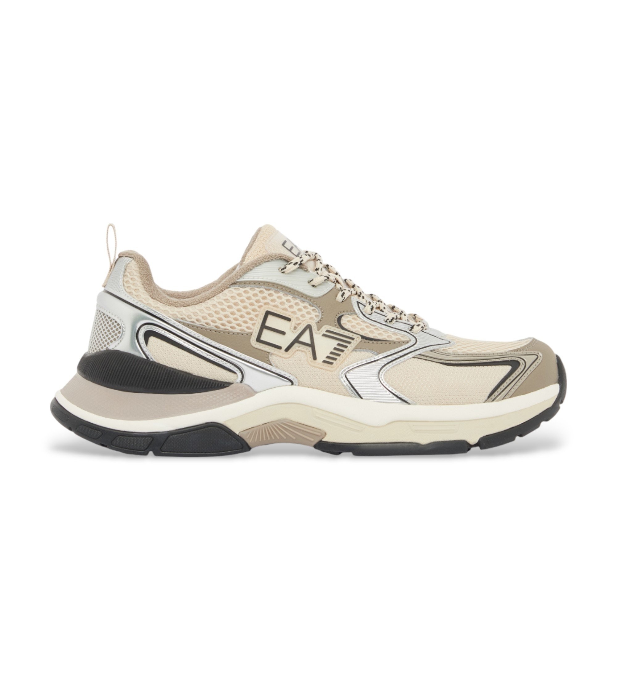 EA7 Unisex. X8X249_XK446 Predator beige Turnschuhe (36), Wohnung, Schnürsenkel, Lässig