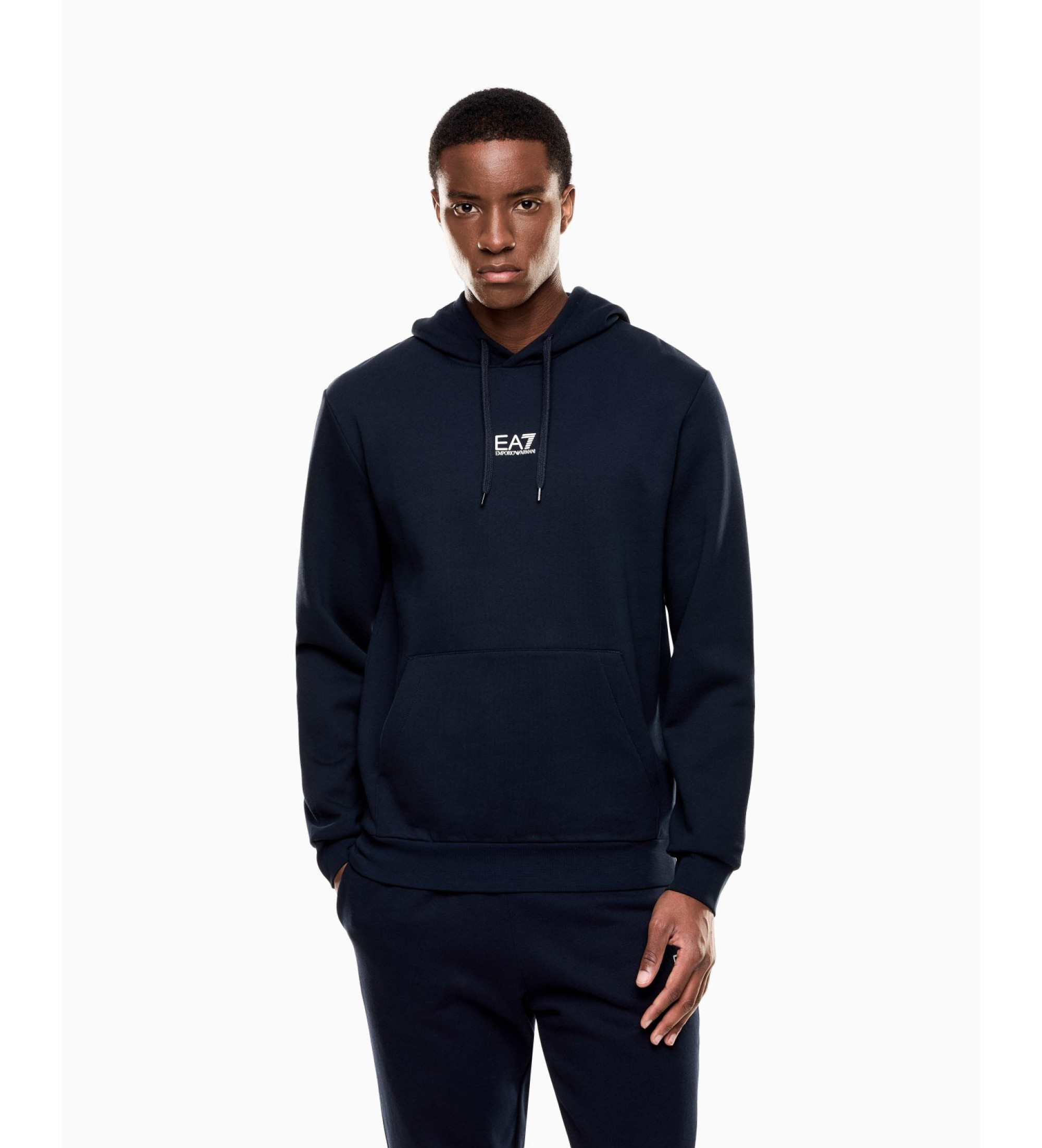 EA7 für Herren. 8NPM37_PJVTZ Sweatshirt Ideal navy (L), Lässig, Baumwolle, Marine