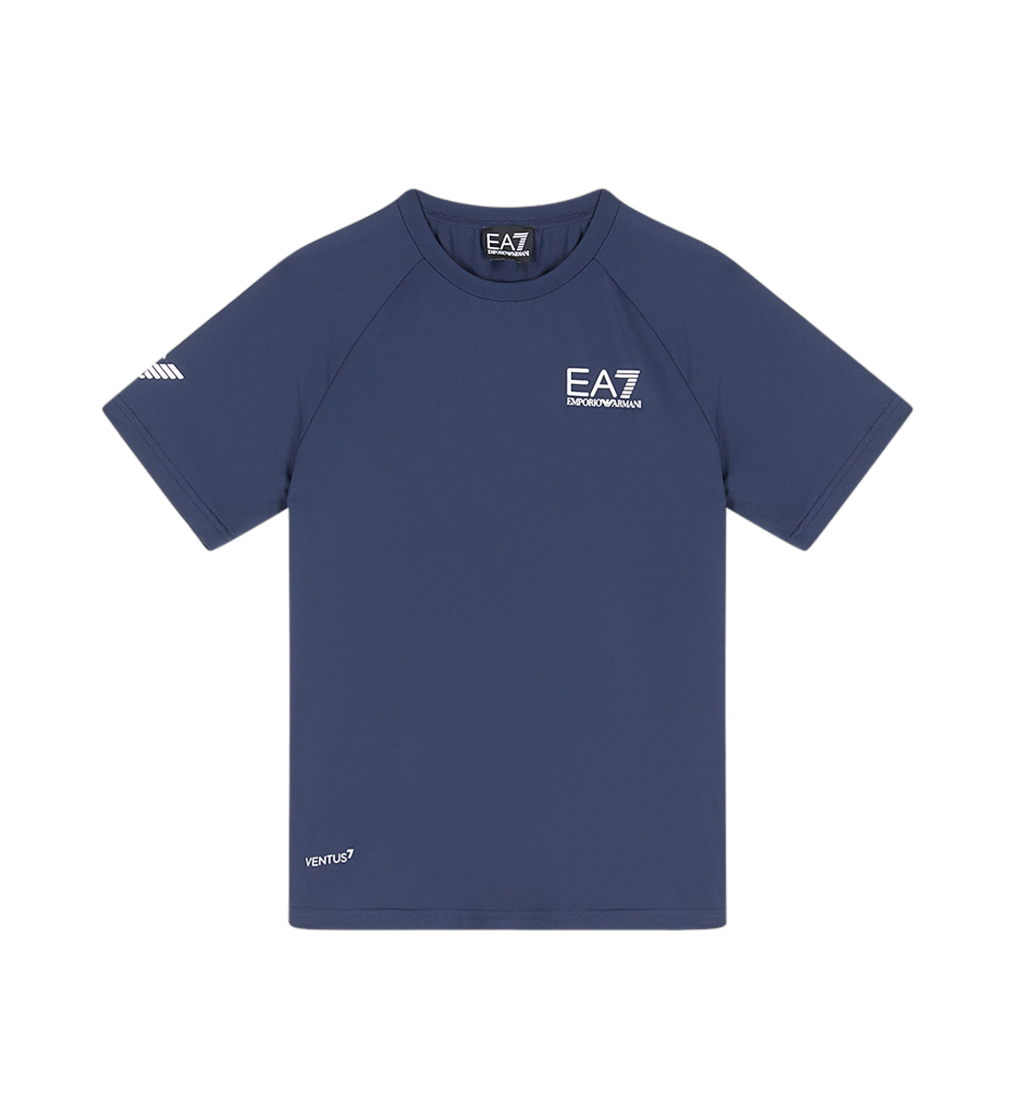 EA7 für Jungen. 8NBT22_BJEMZ Tennis Pro Boy T-Shirt aus technischem Gewebe VENTUS7 navy (4años= 106cm), Lässig, Polyamid, Kurzarm, Marine, K