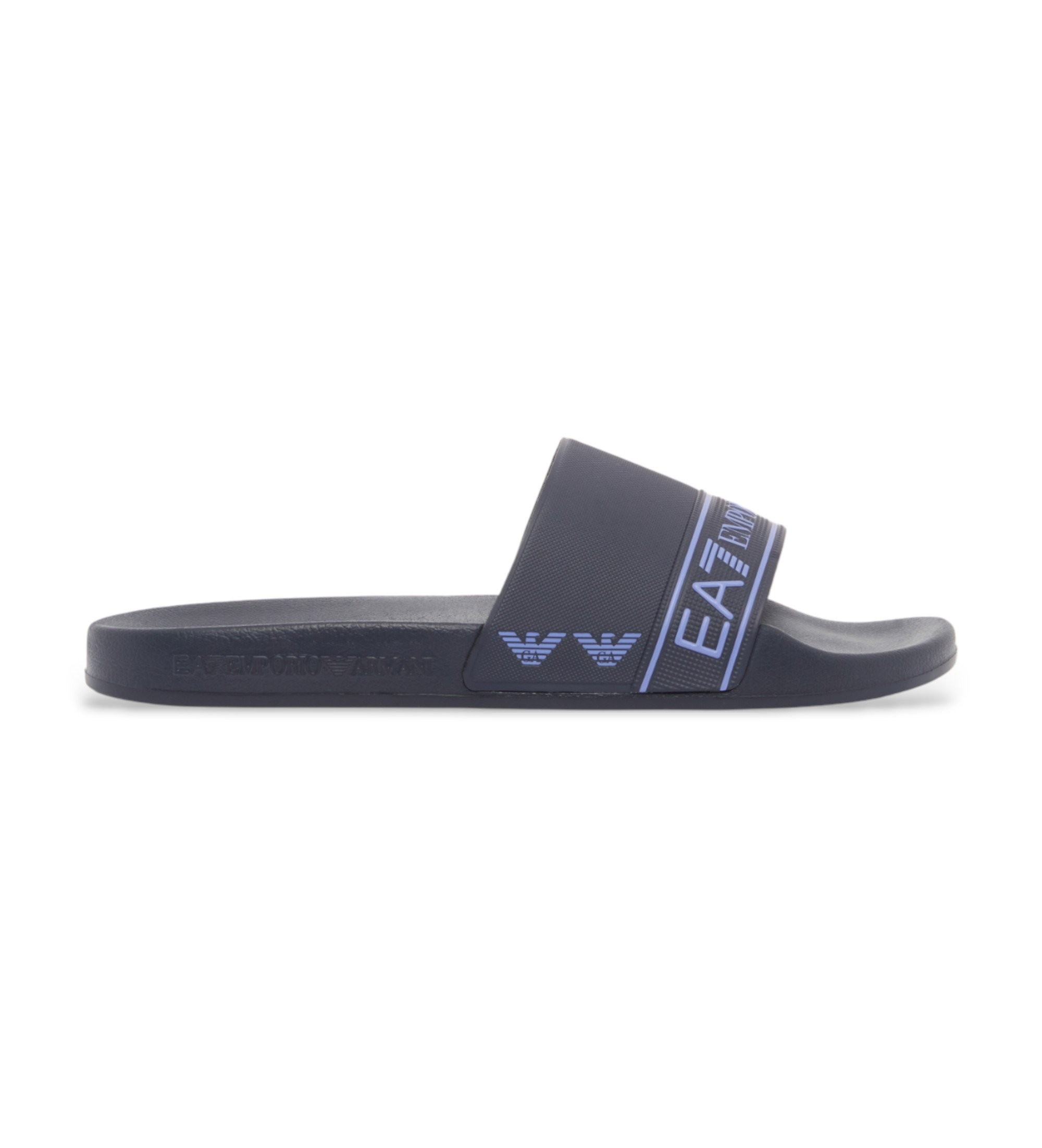 EA7 Unisex. 7X000110_AF15128 Chanclas Tape Slide marineblau (39), Wohnung, Keine, Strandbekleidung, PVC