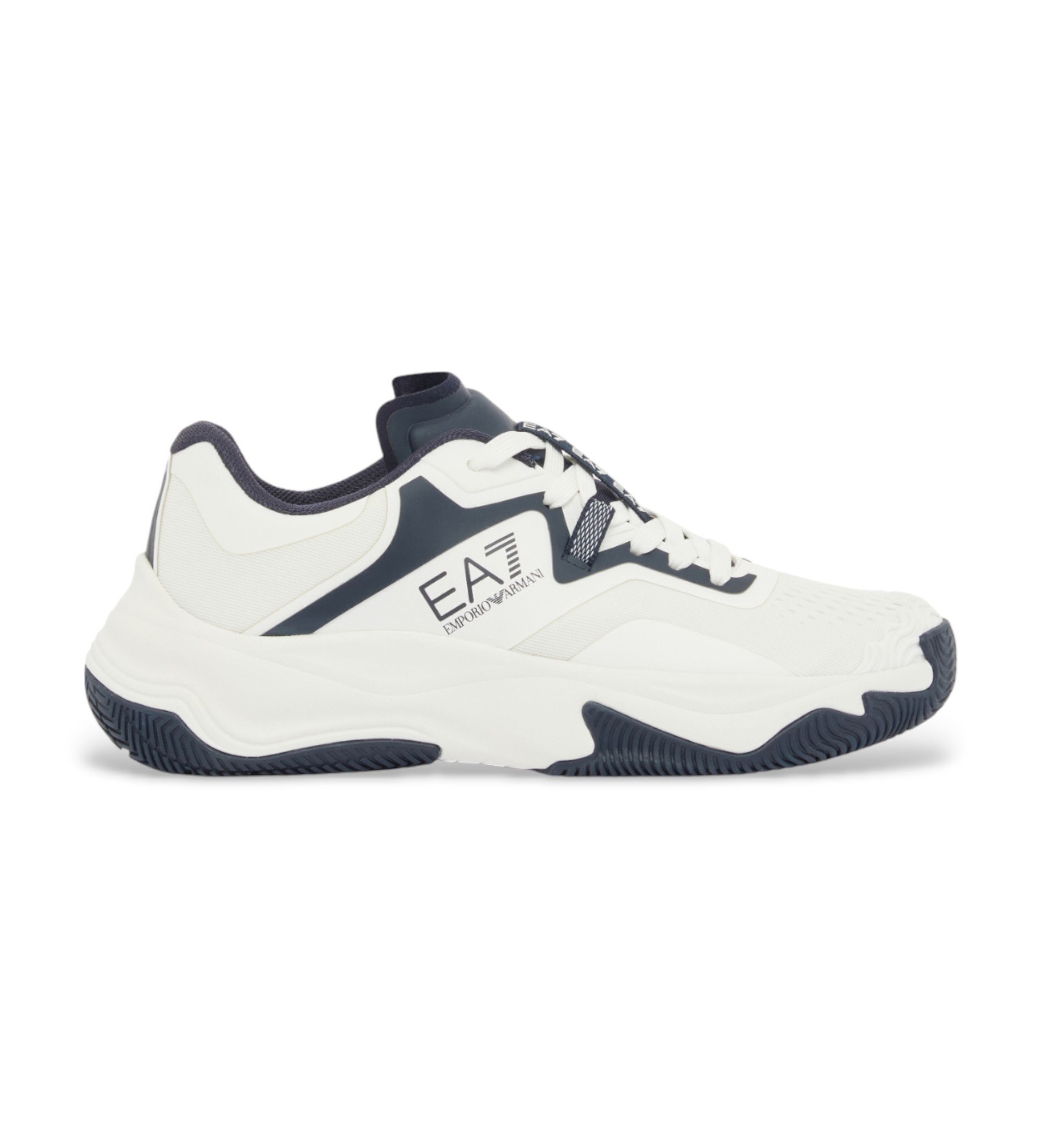 EA7 Unisex. X8X248_XK445 Turnschuhe Hard weiß (38), Wohnung, Schnürsenkel, Lässig, Sportlich, Multisport