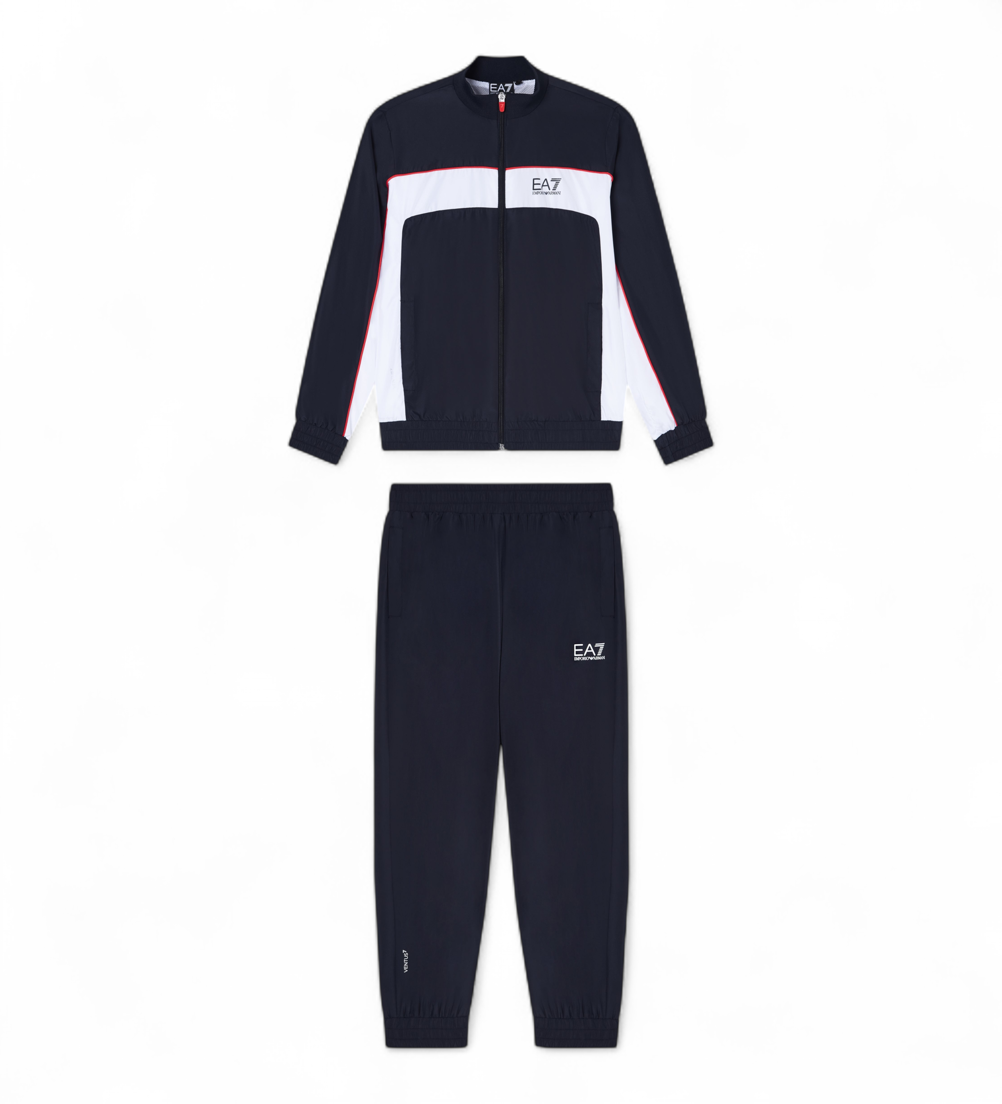 EA7 für Jungen. 7B000273_AF12948 Trainingsanzug Tennis Pro Junge navy (16Años= 118cm), Lässig, Sportlich, Grün, Laufen, Sportbekleidung, Mul