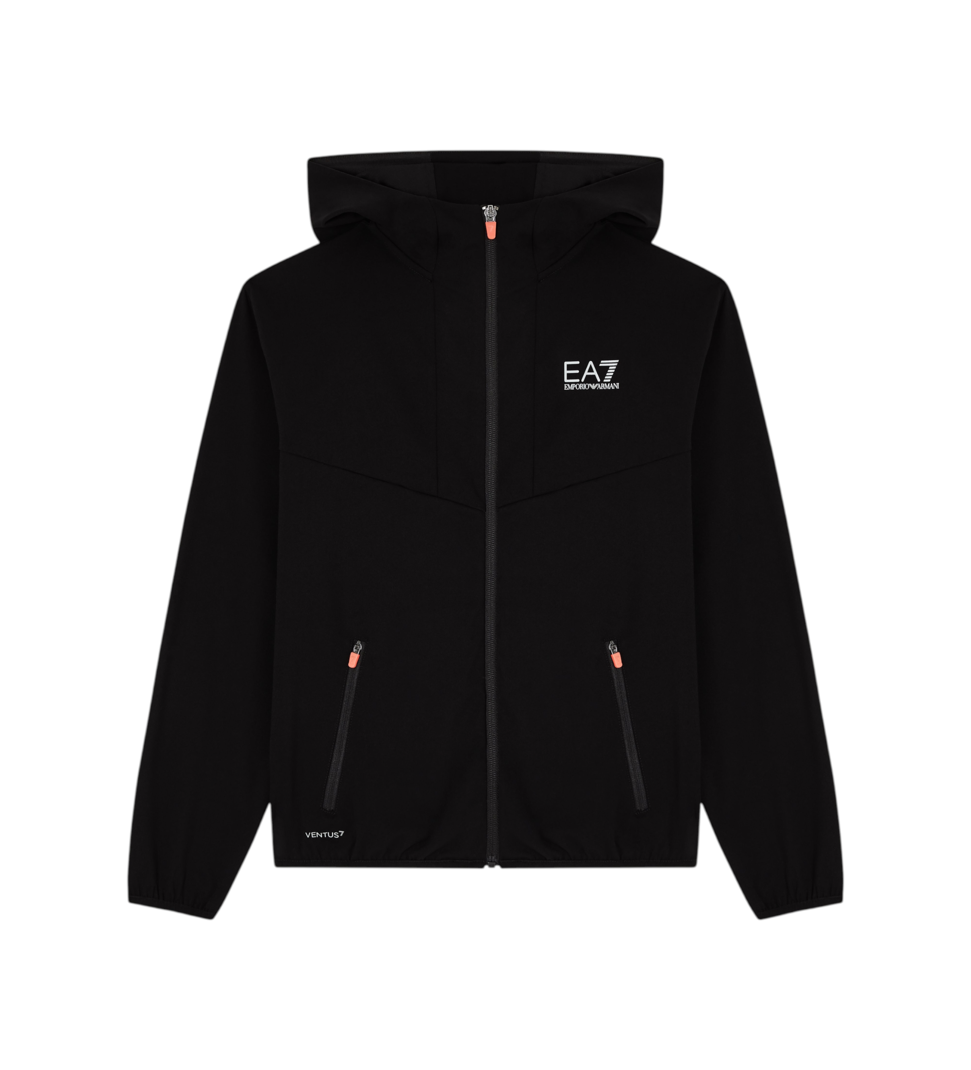 EA7 für Jungen. 7B000277_AF13534 Tennis Pro Jacket schwarz (12Años= 154cm), Lässig, Polyamid, Kinderbekleidung