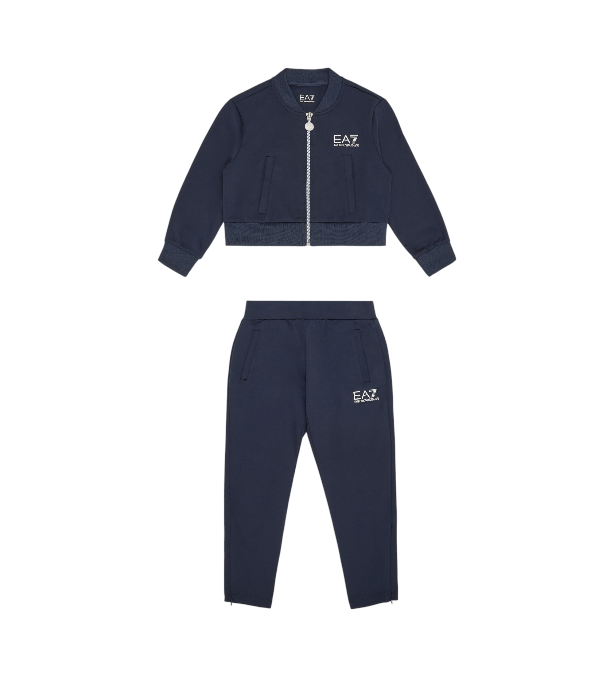 EA7 für Mädchen. 7G000111_AF12114 Technischer Stoff Trainingsanzug VENTUS7 Tennis Pro Girl navy (10años= 129/140cm), Lässig, Sportlich, Mult